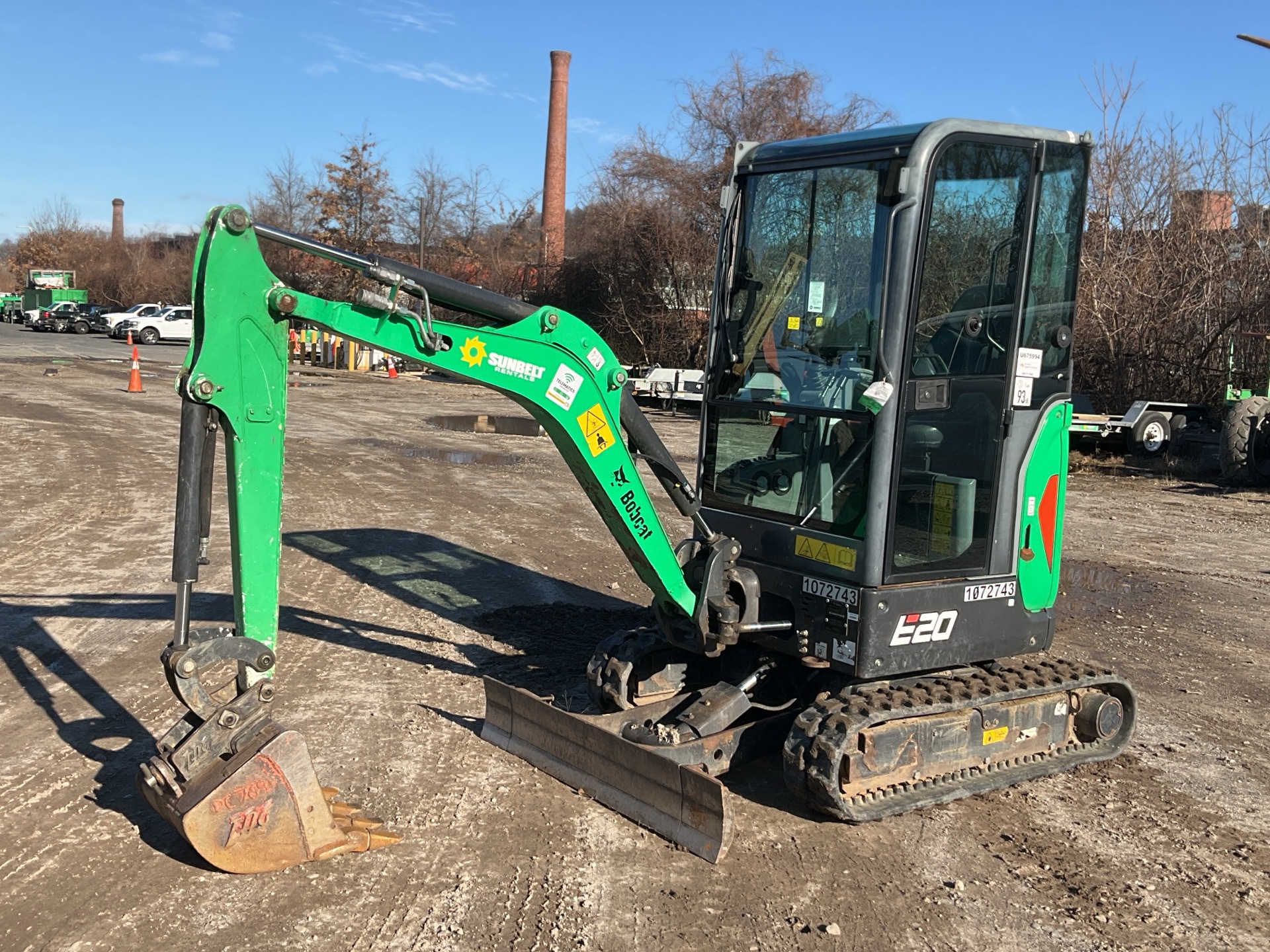 2018 Bobcat E20 Mini Excavator