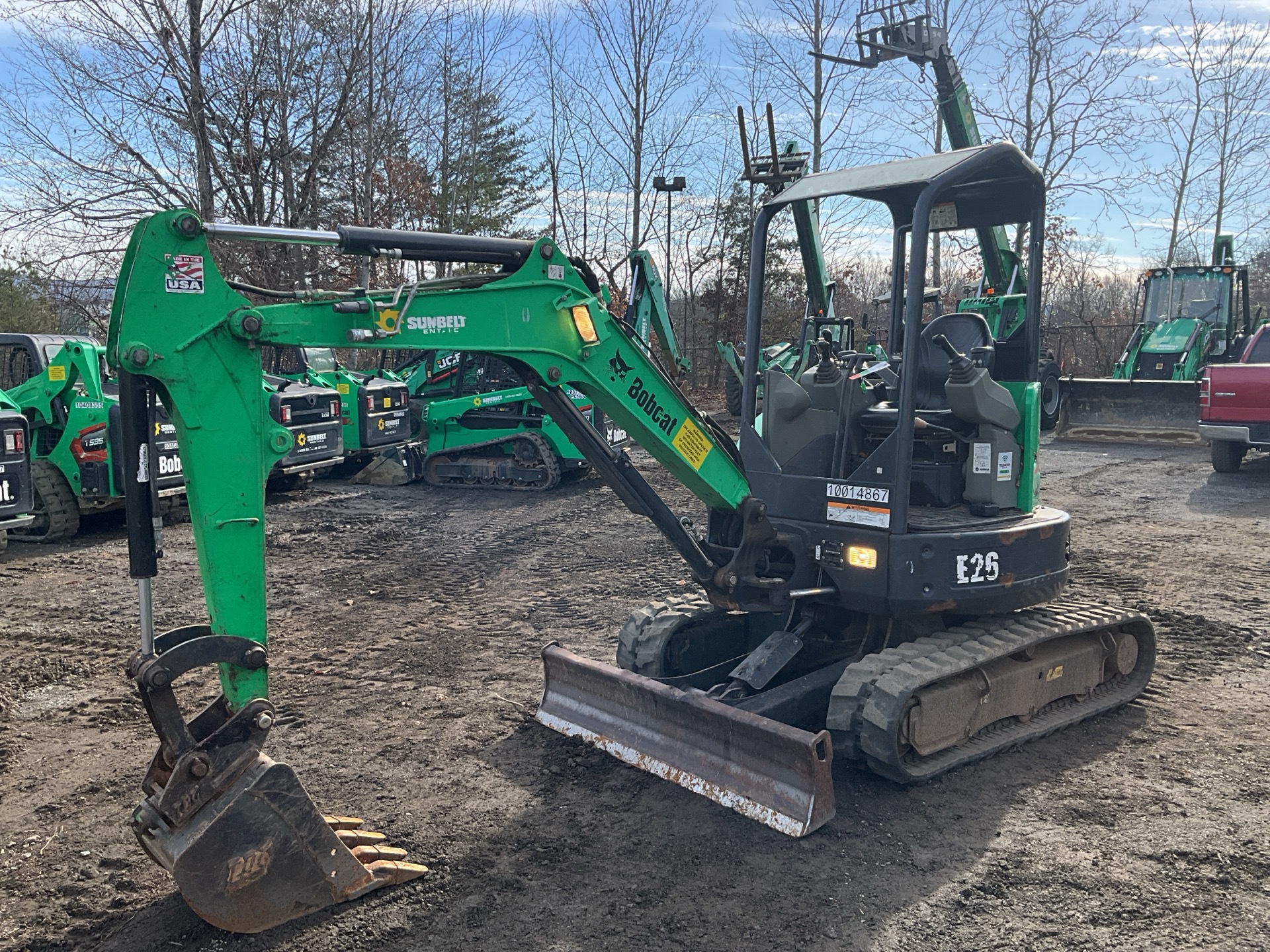 2018 Bobcat E26 Mini Excavator