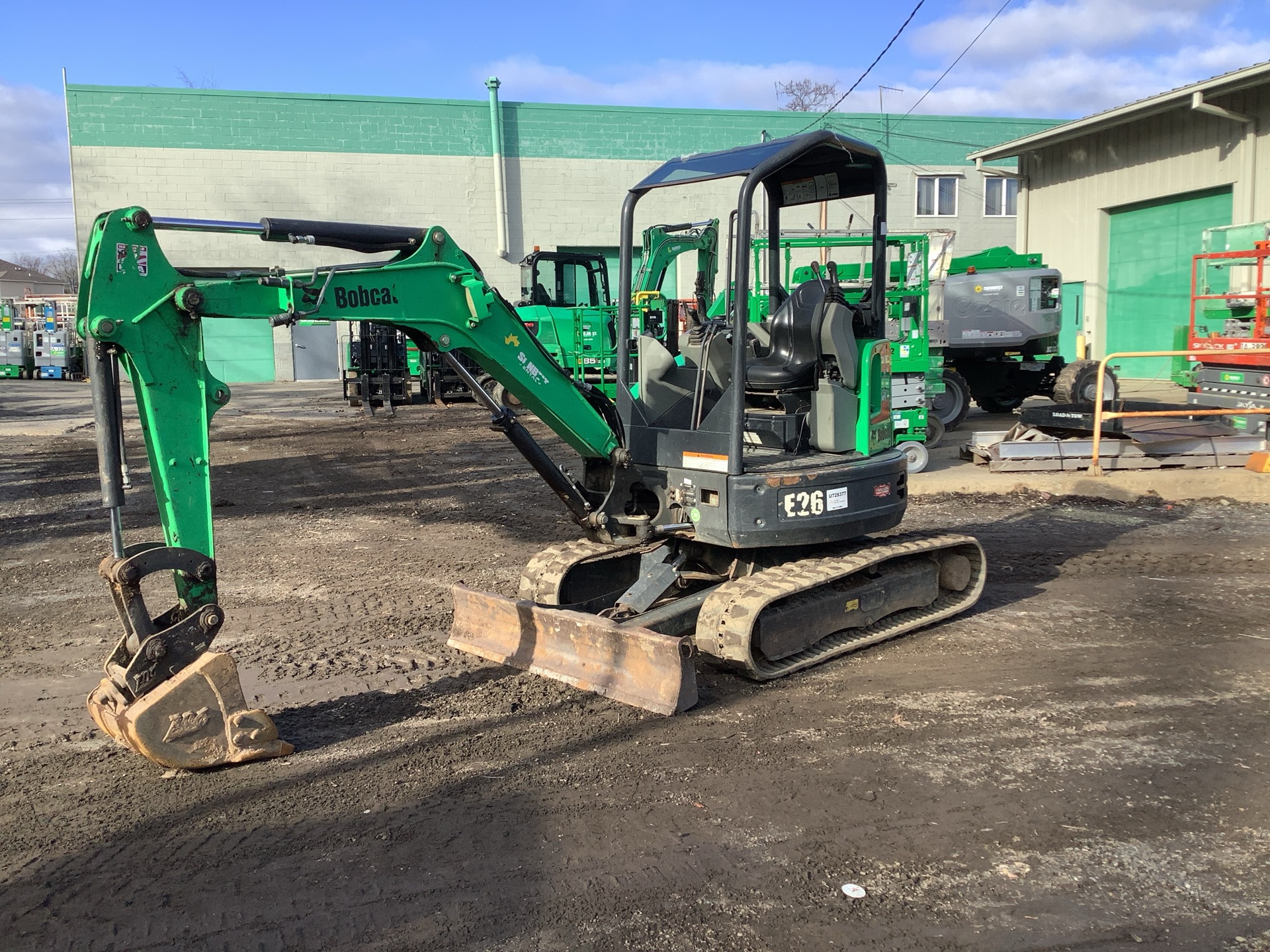 2015 Bobcat E26 Mini Excavator