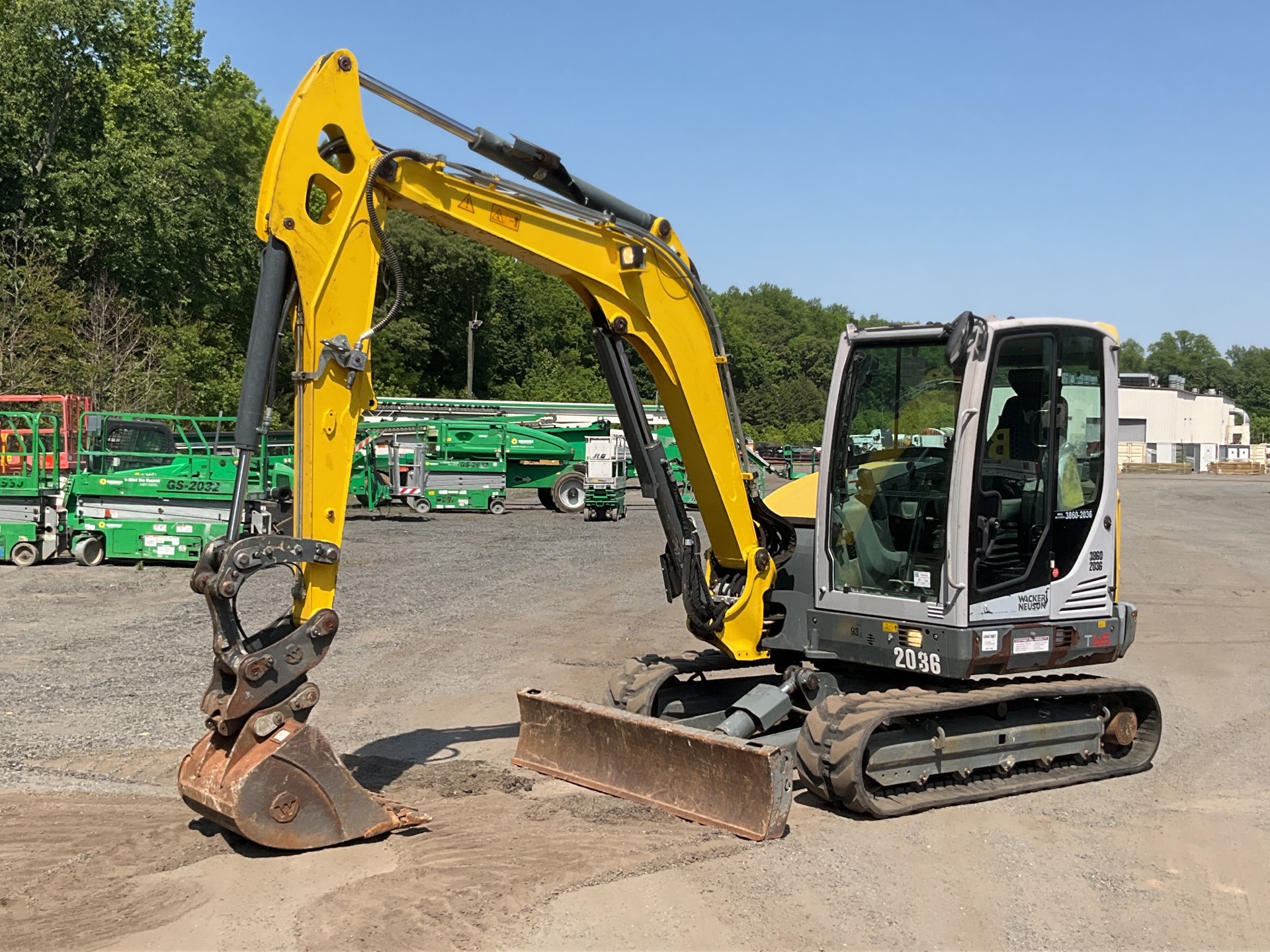 2017 Wacker Neuson ET65 Mini Excavator