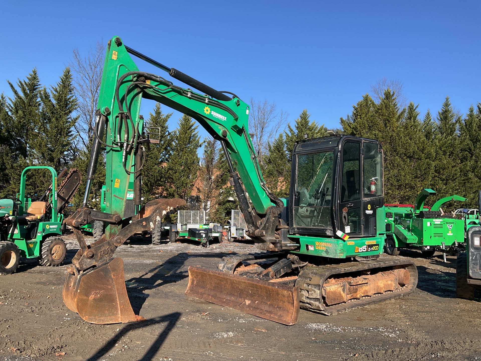 2018 JCB 85Z-1 Eco Mini Excavator