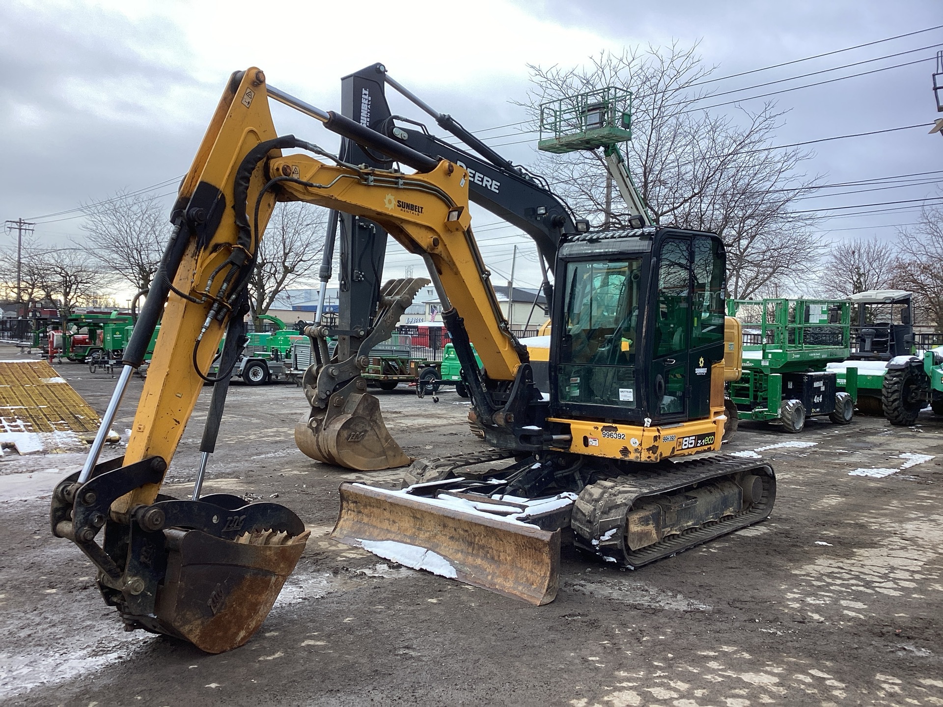 2017 JCB 85Z-1 Mini Excavator