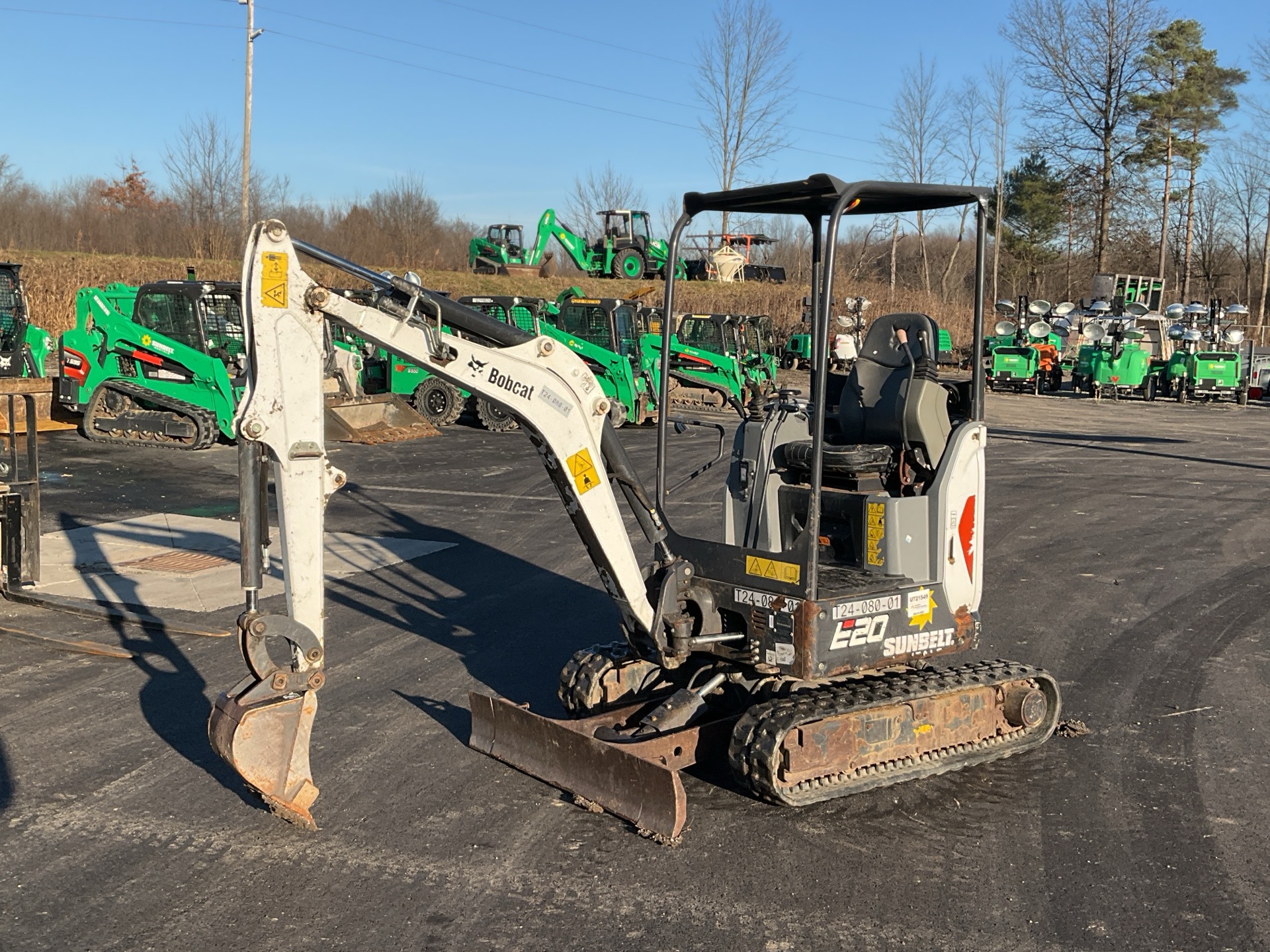 2017 Bobcat E20 Mini Excavator