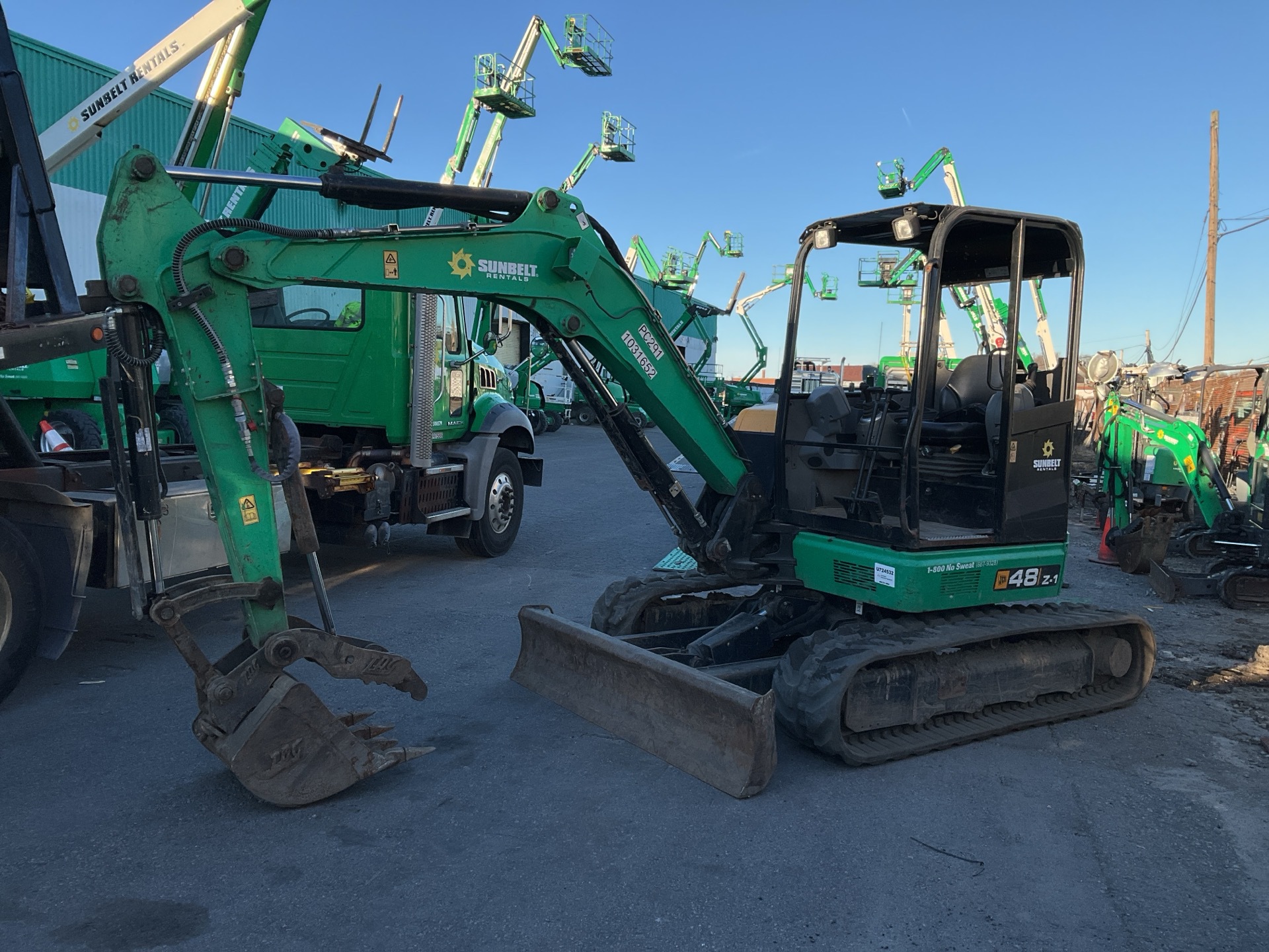 2017 JCB 48Z-1 Mini Excavator