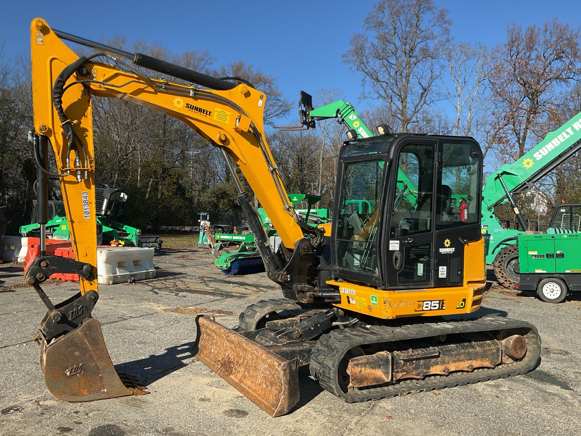 2017 JCB 85Z-1 Eco Mini Excavator