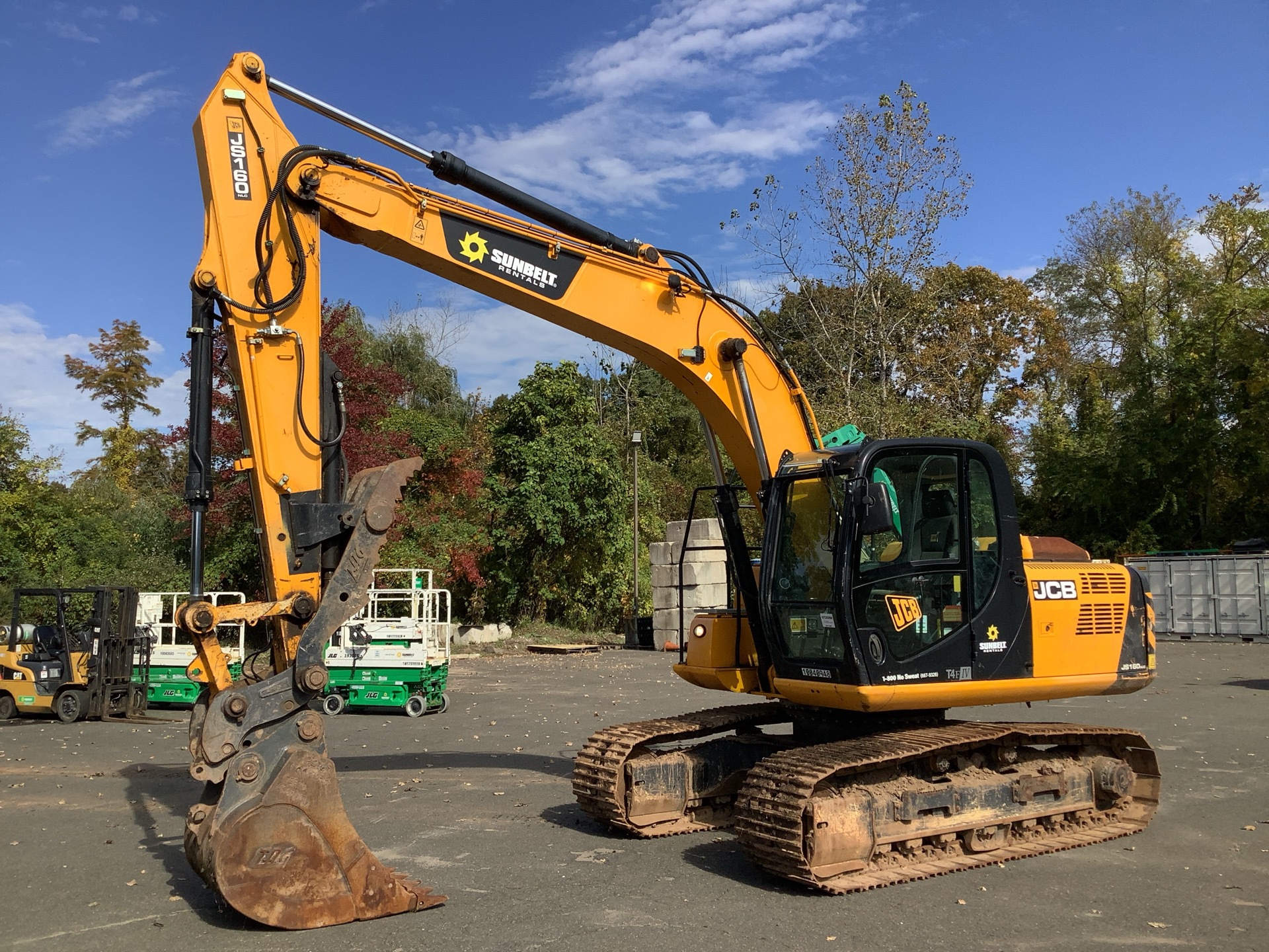 2018 JCB JS160NLC4F Tracked Excavator