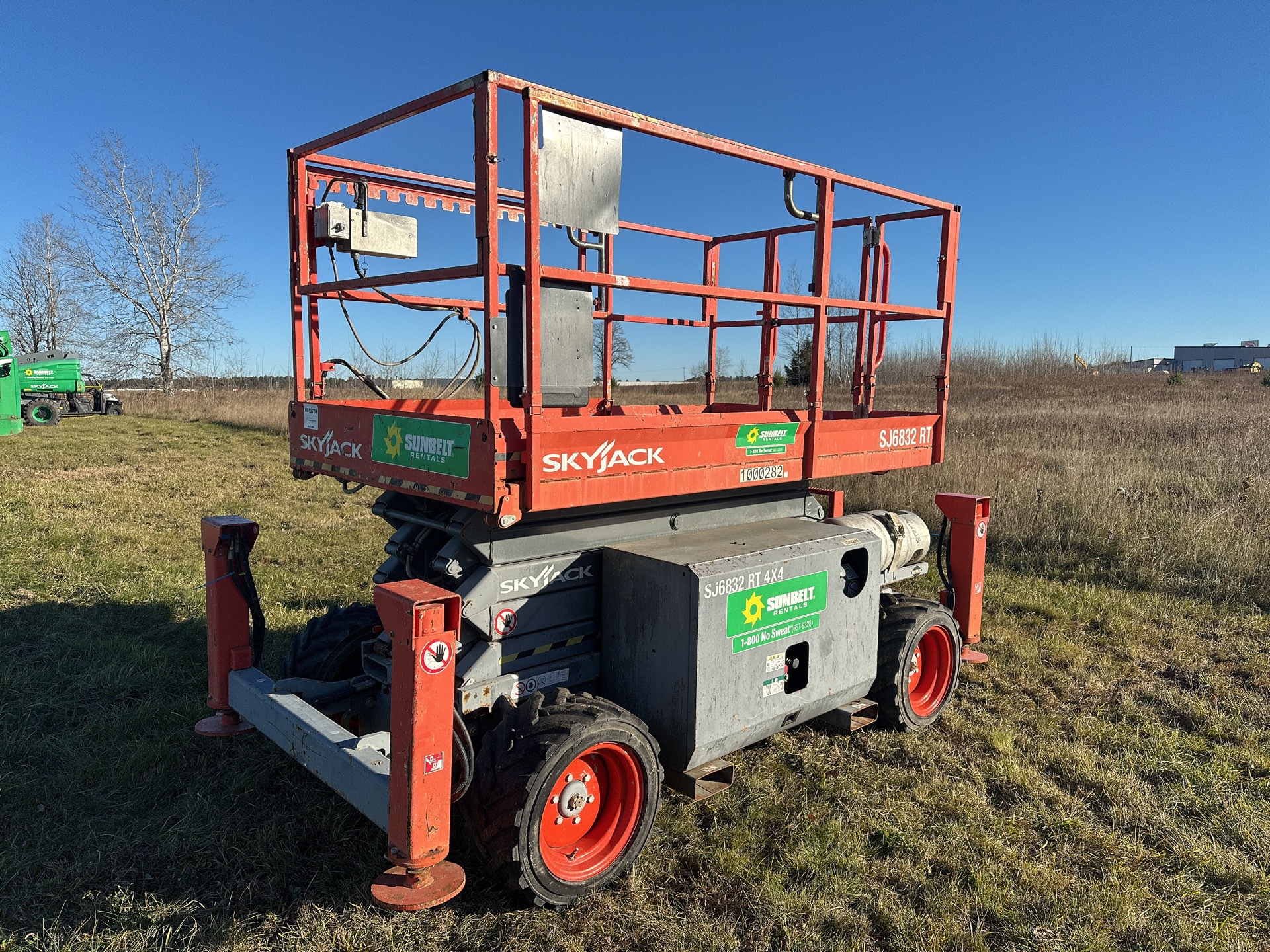 2015 Skyjack SJ6832RT 4x4 Scissor Lift