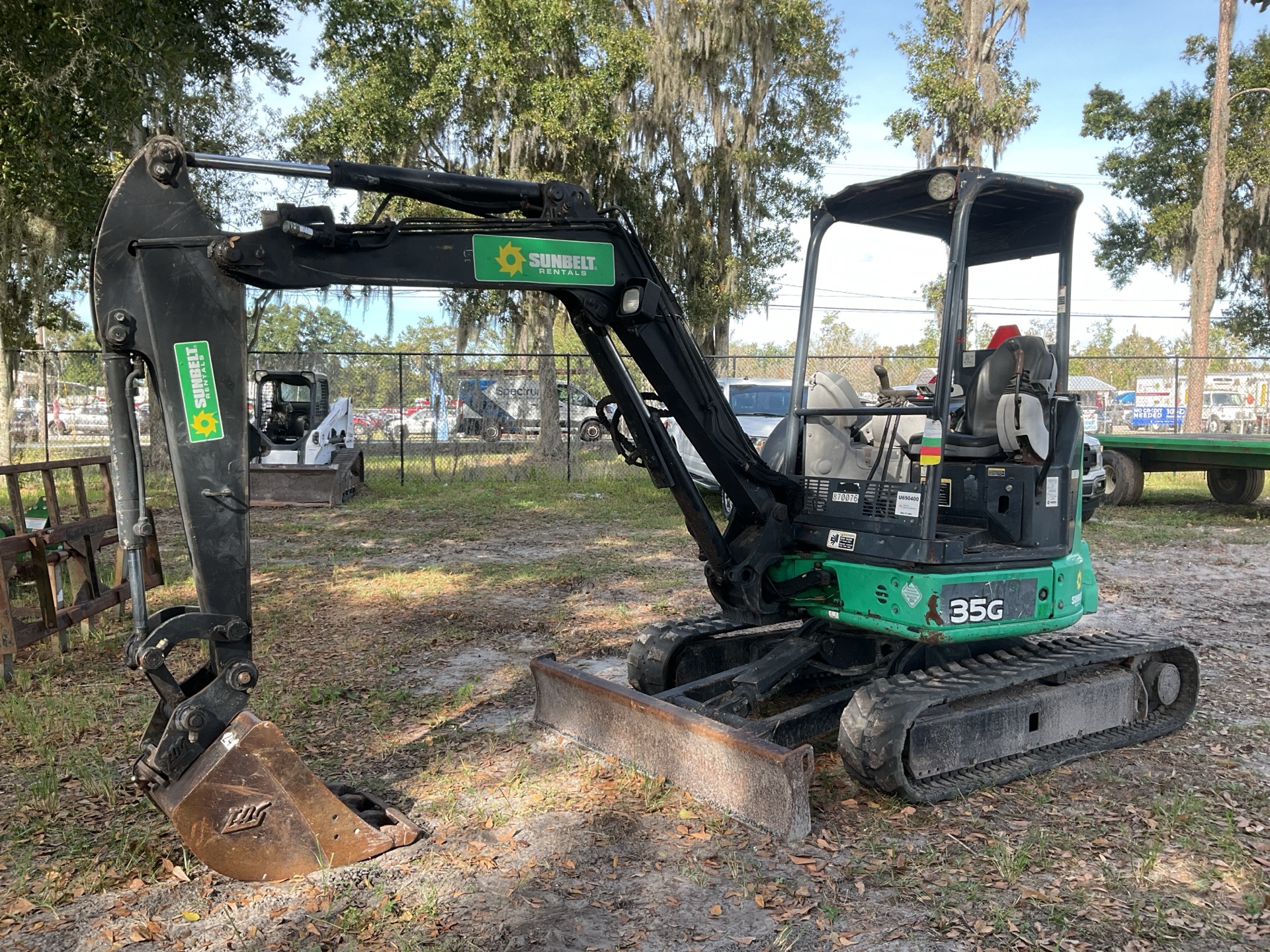 2016 John Deere 35G Mini Excavator