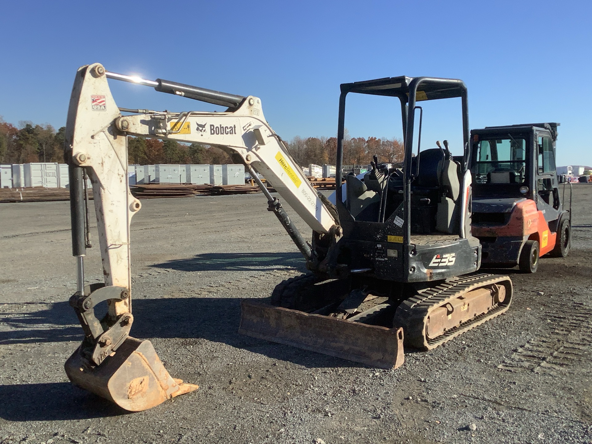 2018 Bobcat E35i Mini Excavator (Inoperable)