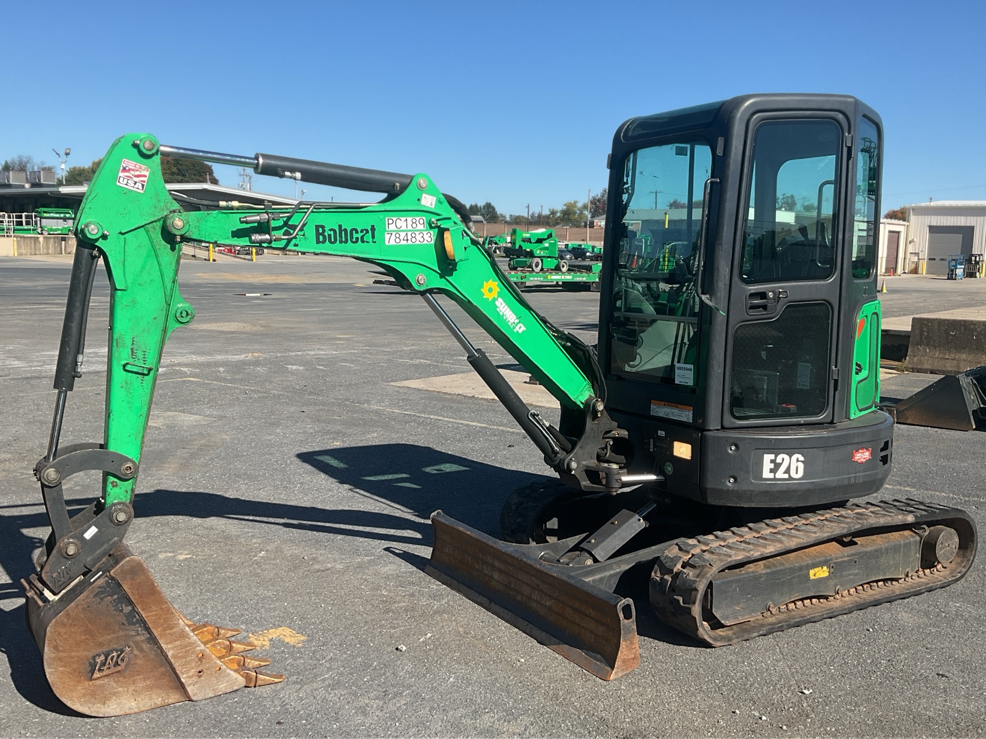 2015 Bobcat E26GAM Mini Excavator