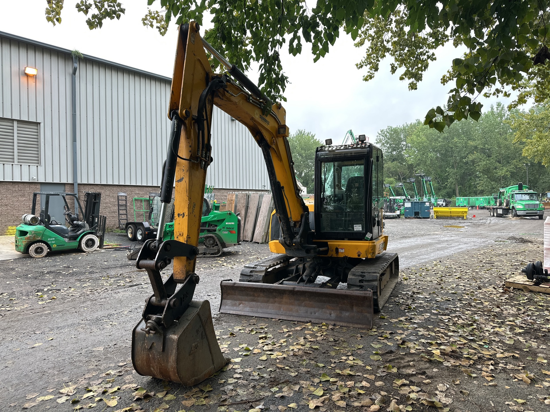 2017 JCB 85Z-1 Mini Excavator