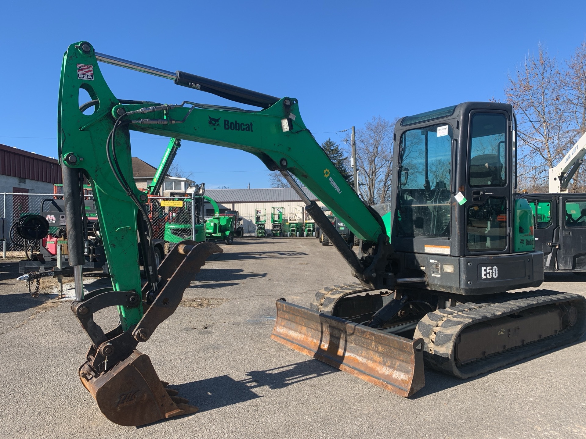 2017 Bobcat E50 Mini Excavator