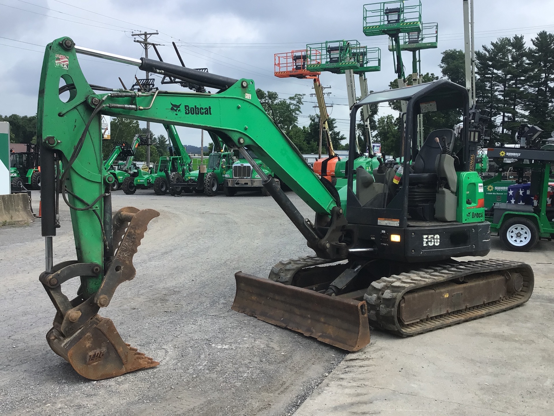 2016 Bobcat E50 Mini Excavator