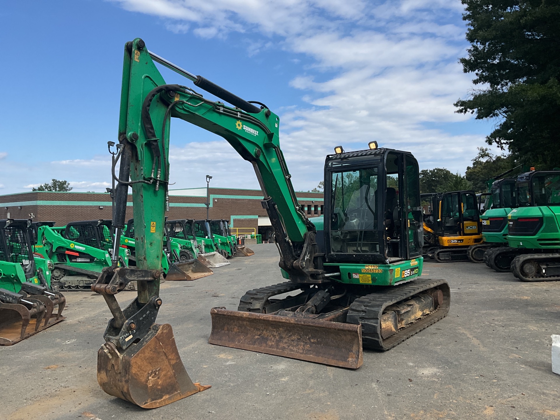 2018 JCB 85Z-1 Mini Excavator