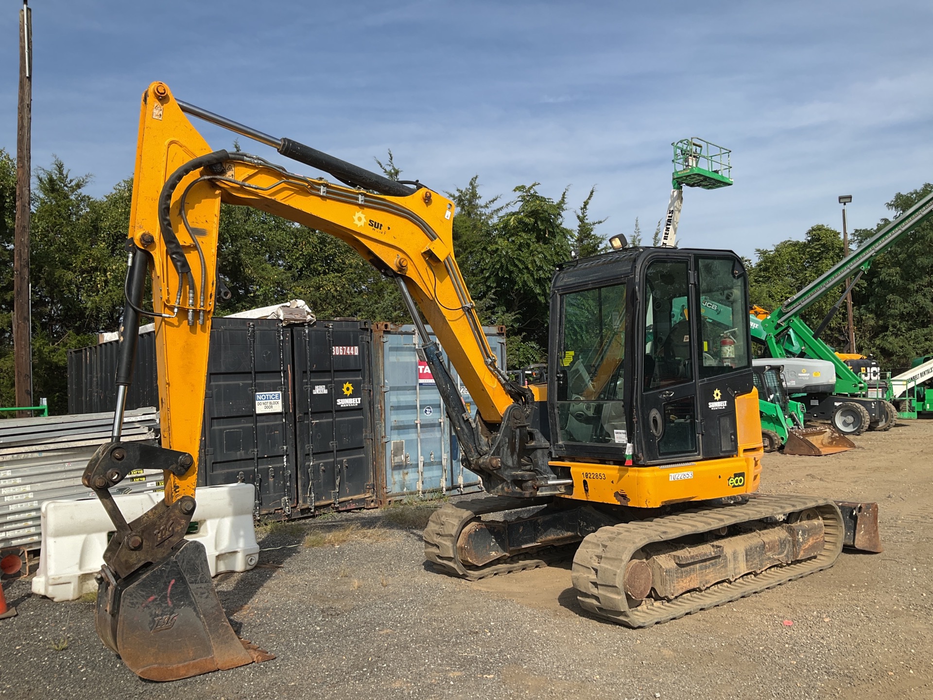 2017 JCB 85Z-1 Mini Excavator