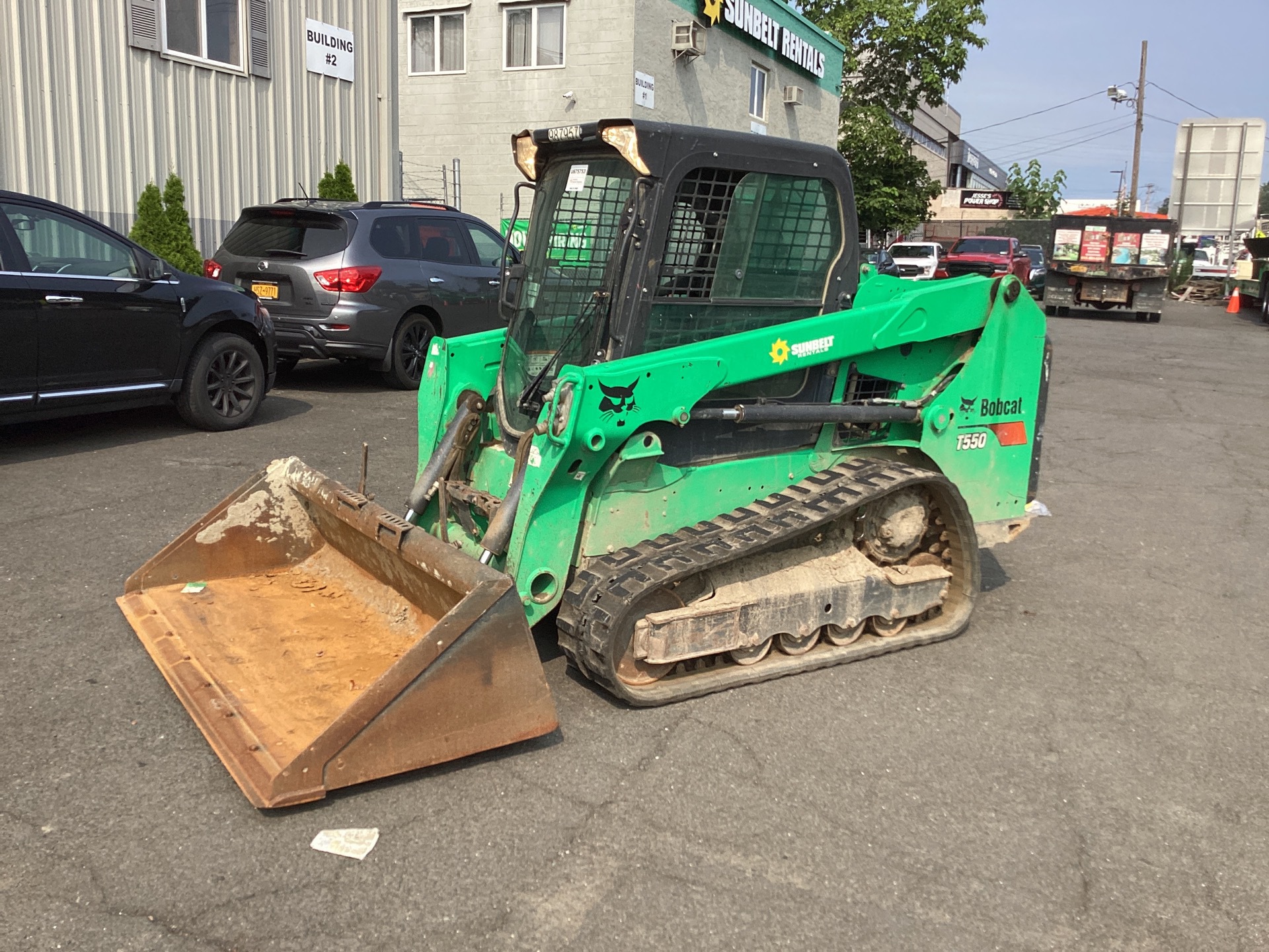 2017 Bobcat T550 Compact Track Loader