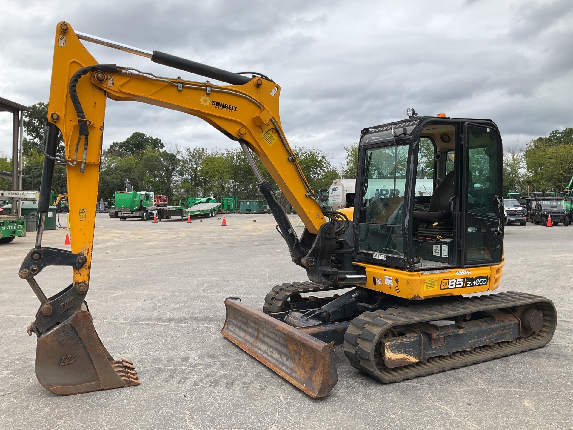 2016 JCB 85Z-1 Mini Excavator