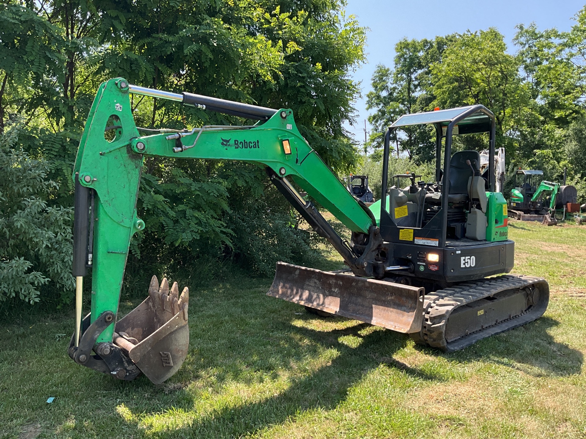 2014 Bobcat E50 Mini Excavator