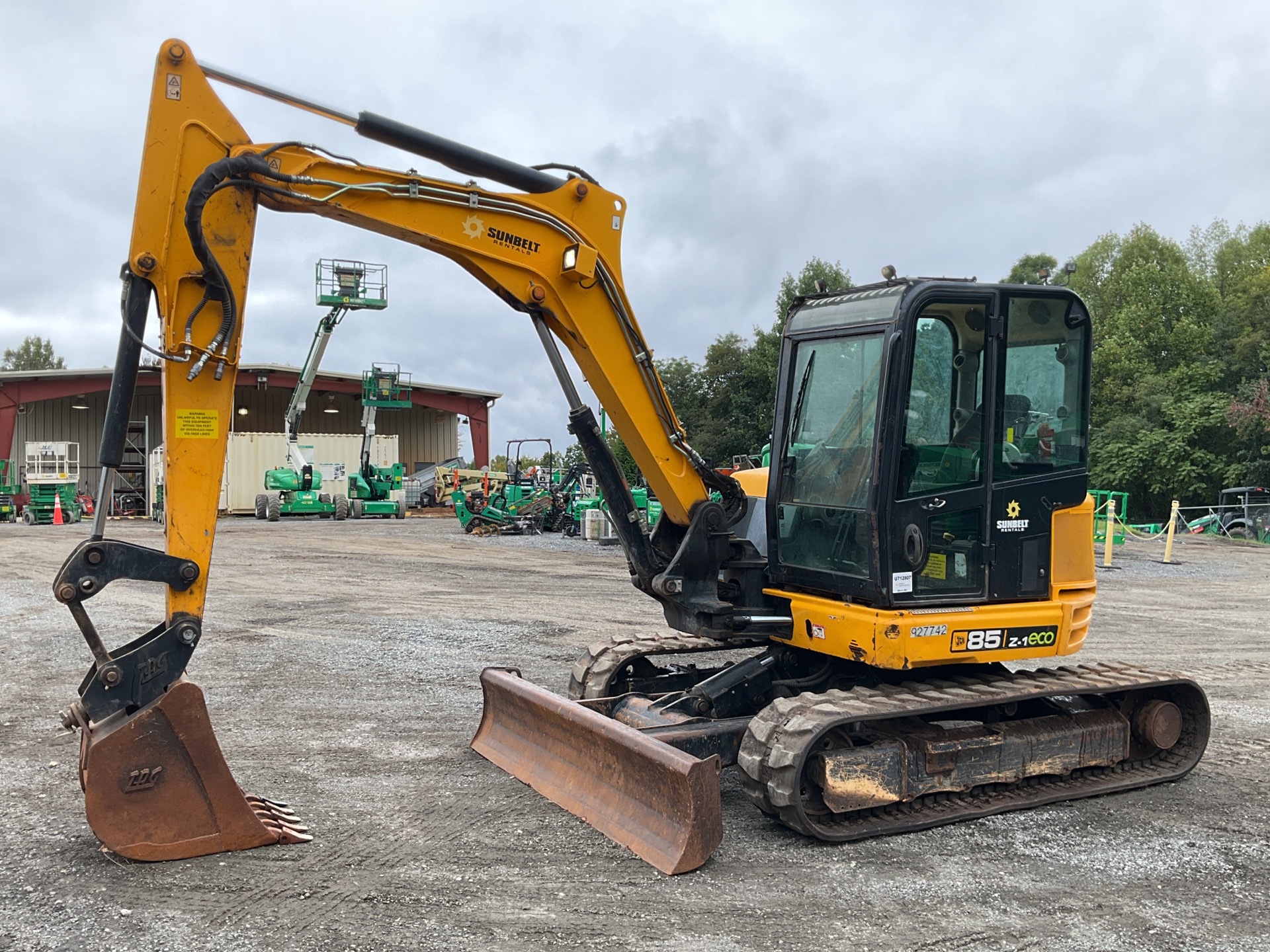 2016 JCB 85Z-1 Mini Excavator