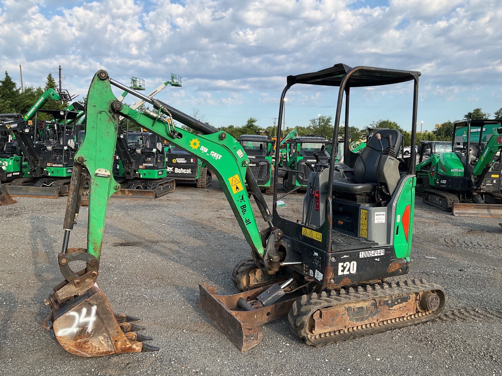 2018 Bobcat E20 Mini Excavator