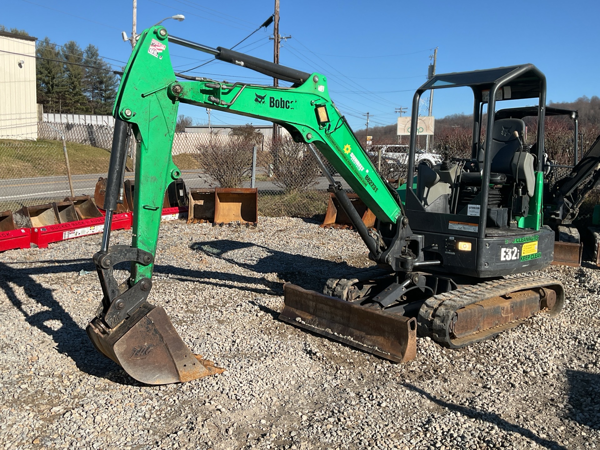 2016 Bobcat E32i Mini Excavator