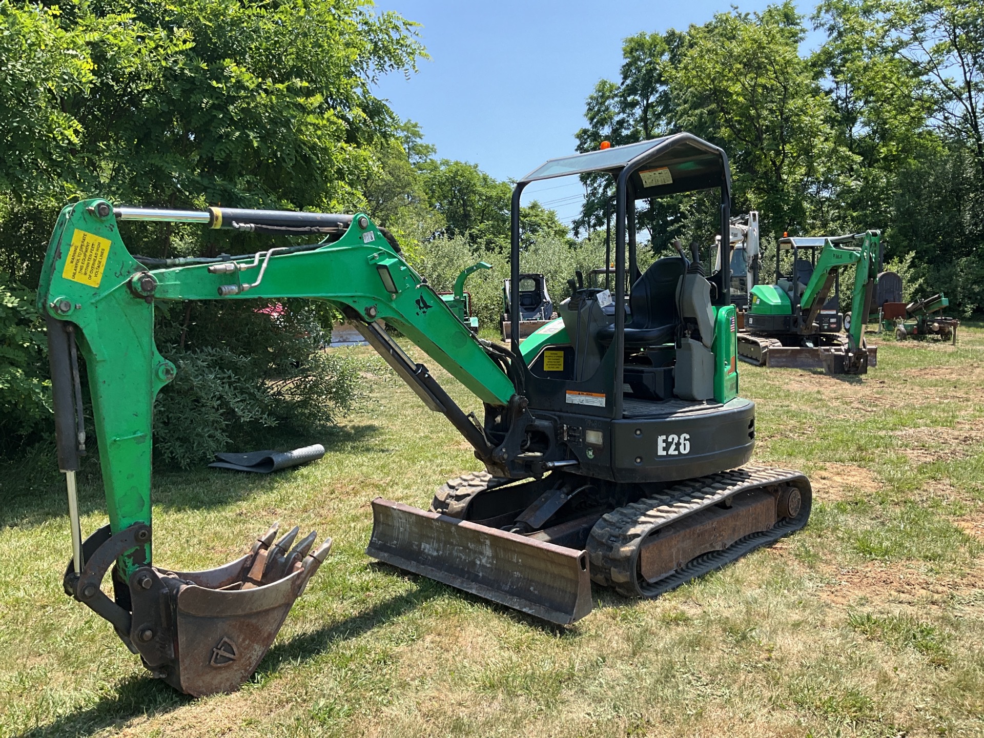 2014 Bobcat E26 Mini Excavator