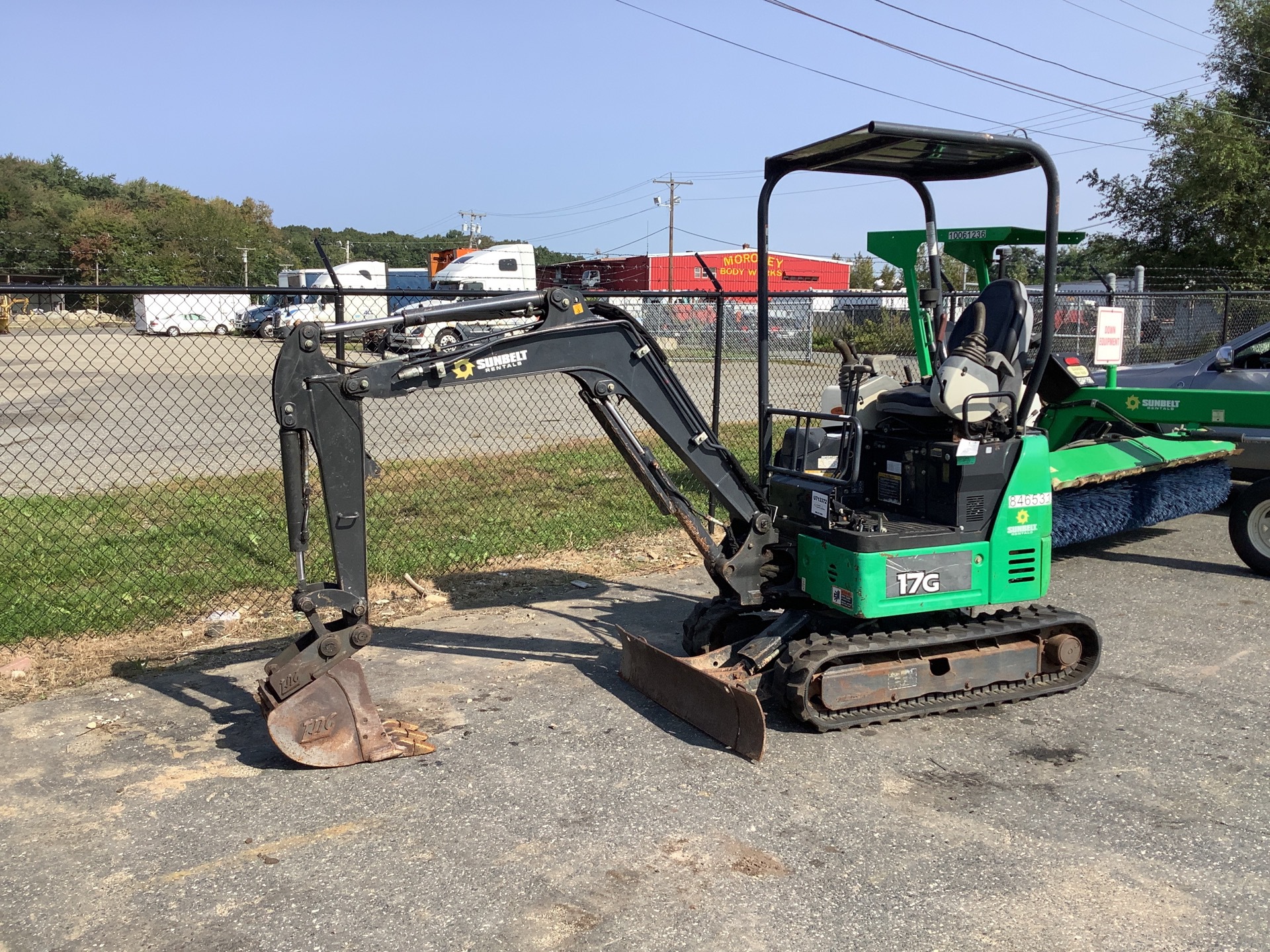 2016 John Deere 17G Mini Excavator