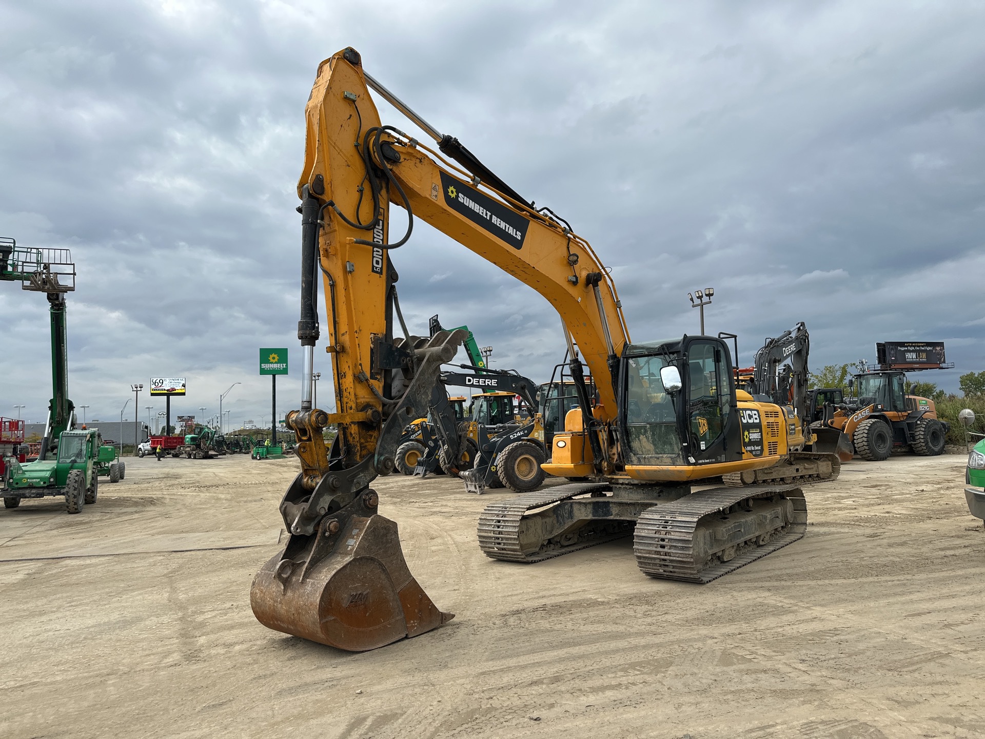 2018 JCB JS220LC Tracked Excavator