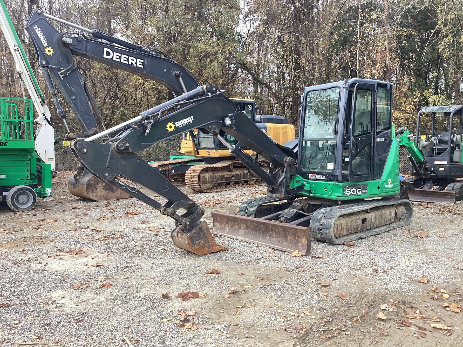 2016 John Deere 60G Mini Excavator