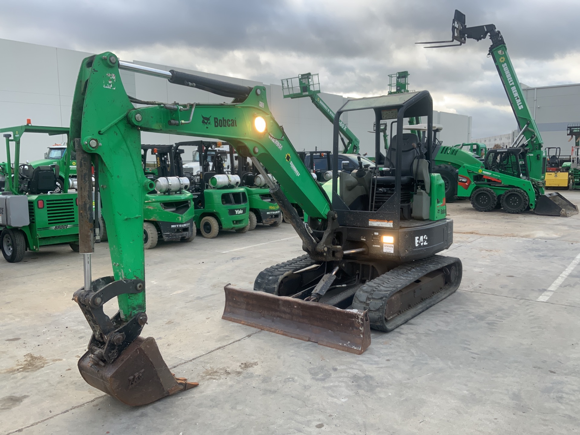 2017 Bobcat E42 Mini Excavator