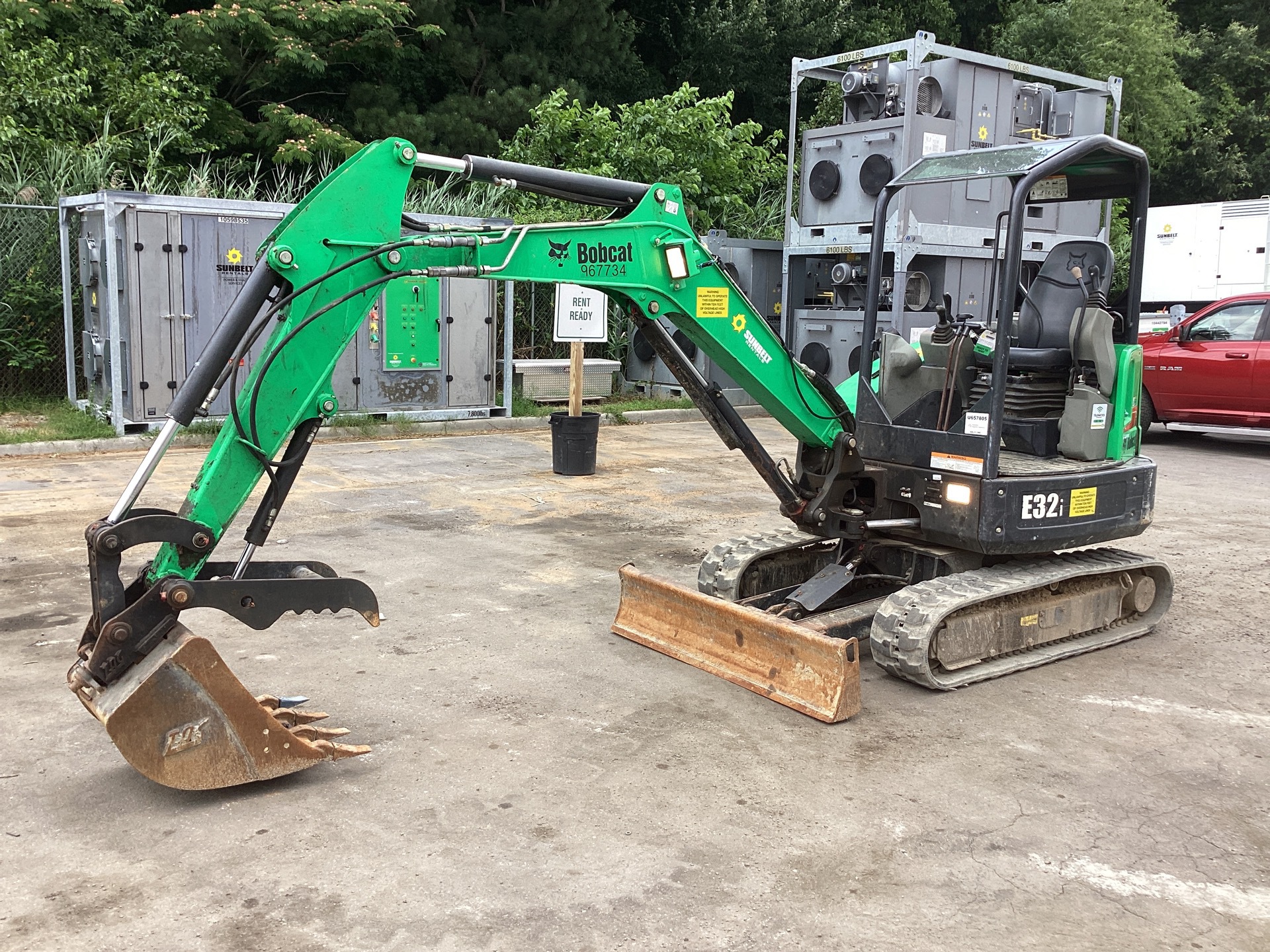 2017 Bobcat E32i Mini Excavator