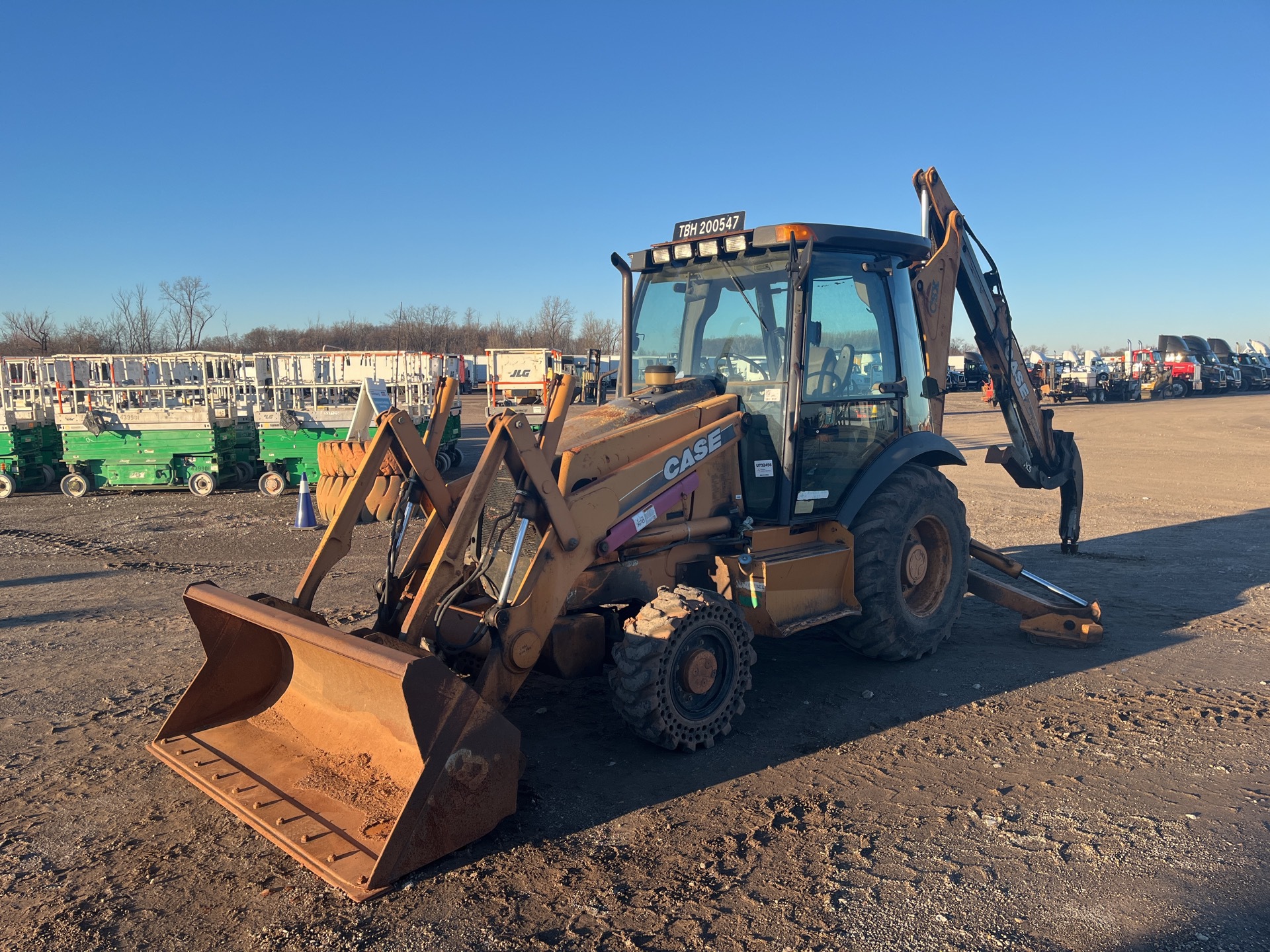 2001 Case 580M 4x2 Backhoe Loader