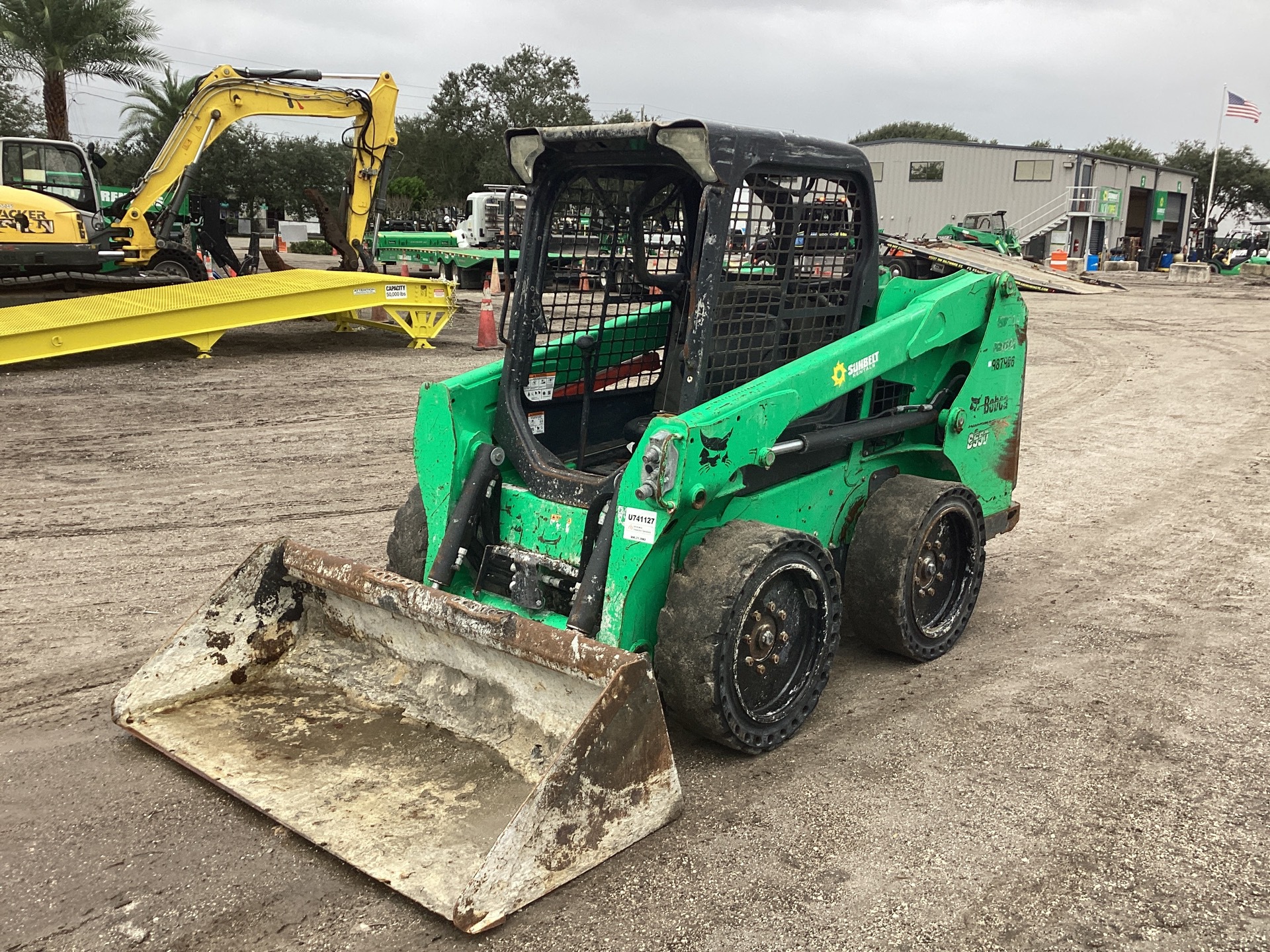 2017 Bobcat S550 Skid Steer Loader