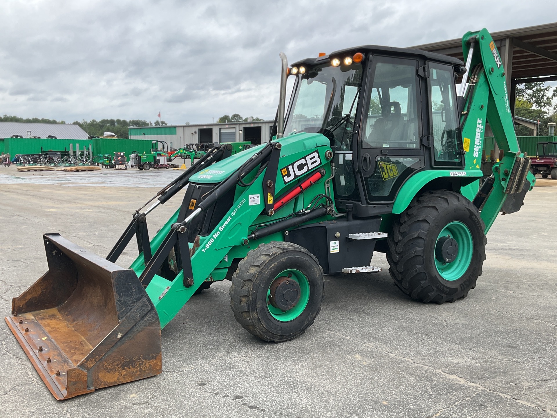 2017 JCB 3CX 4x4 Backhoe Loader