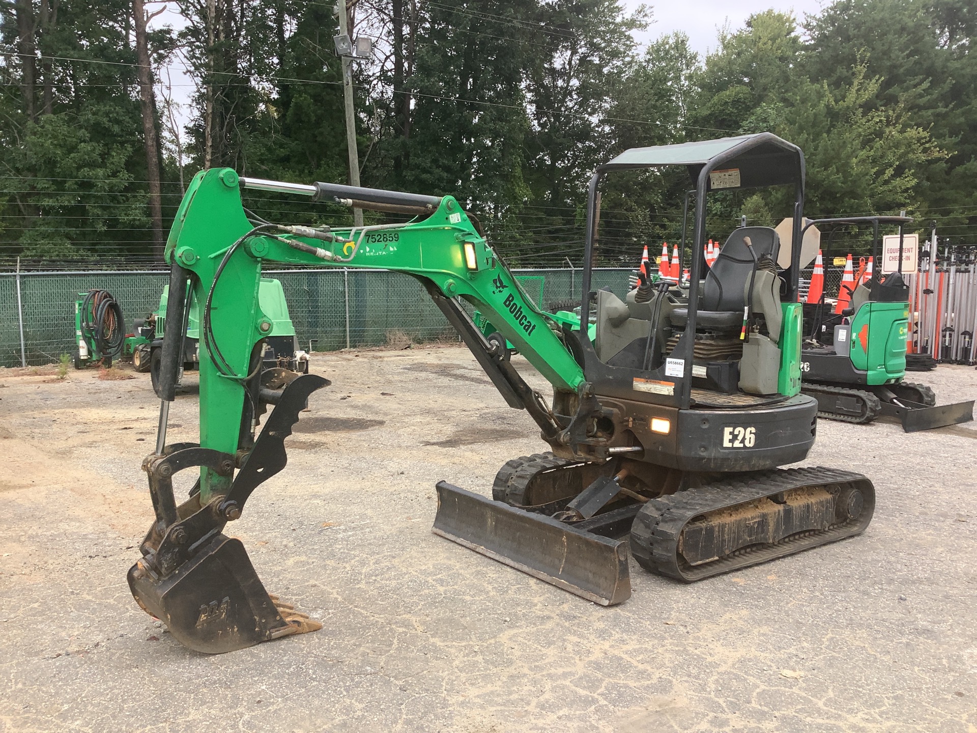 2015 Bobcat E26 Mini Excavator