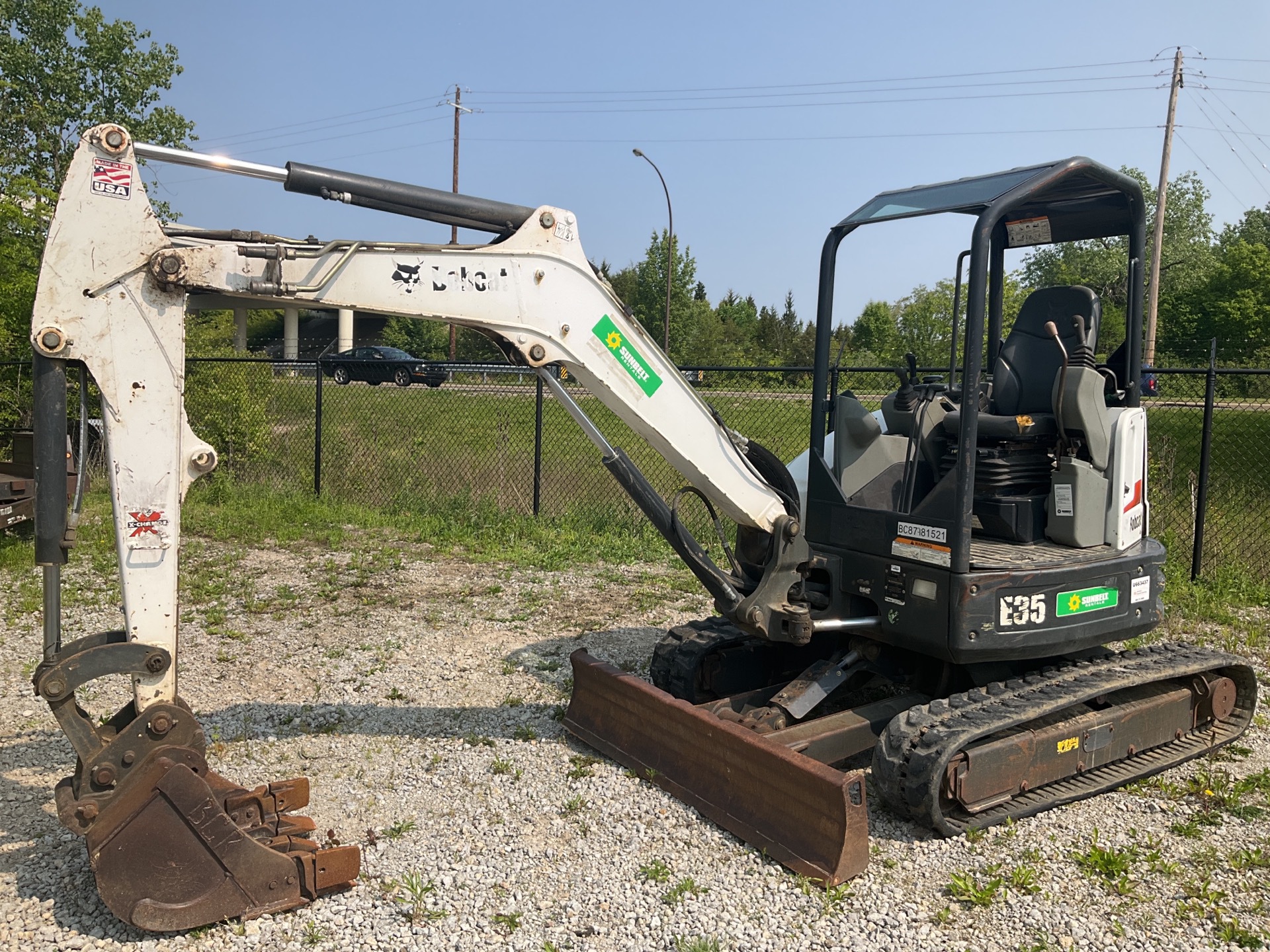 2015 Bobcat E35 Mini Excavator