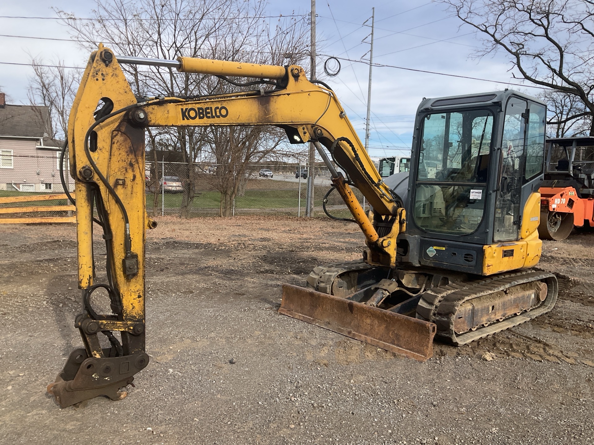 2014 Kobelco SK55SRX-6E Mini Excavator