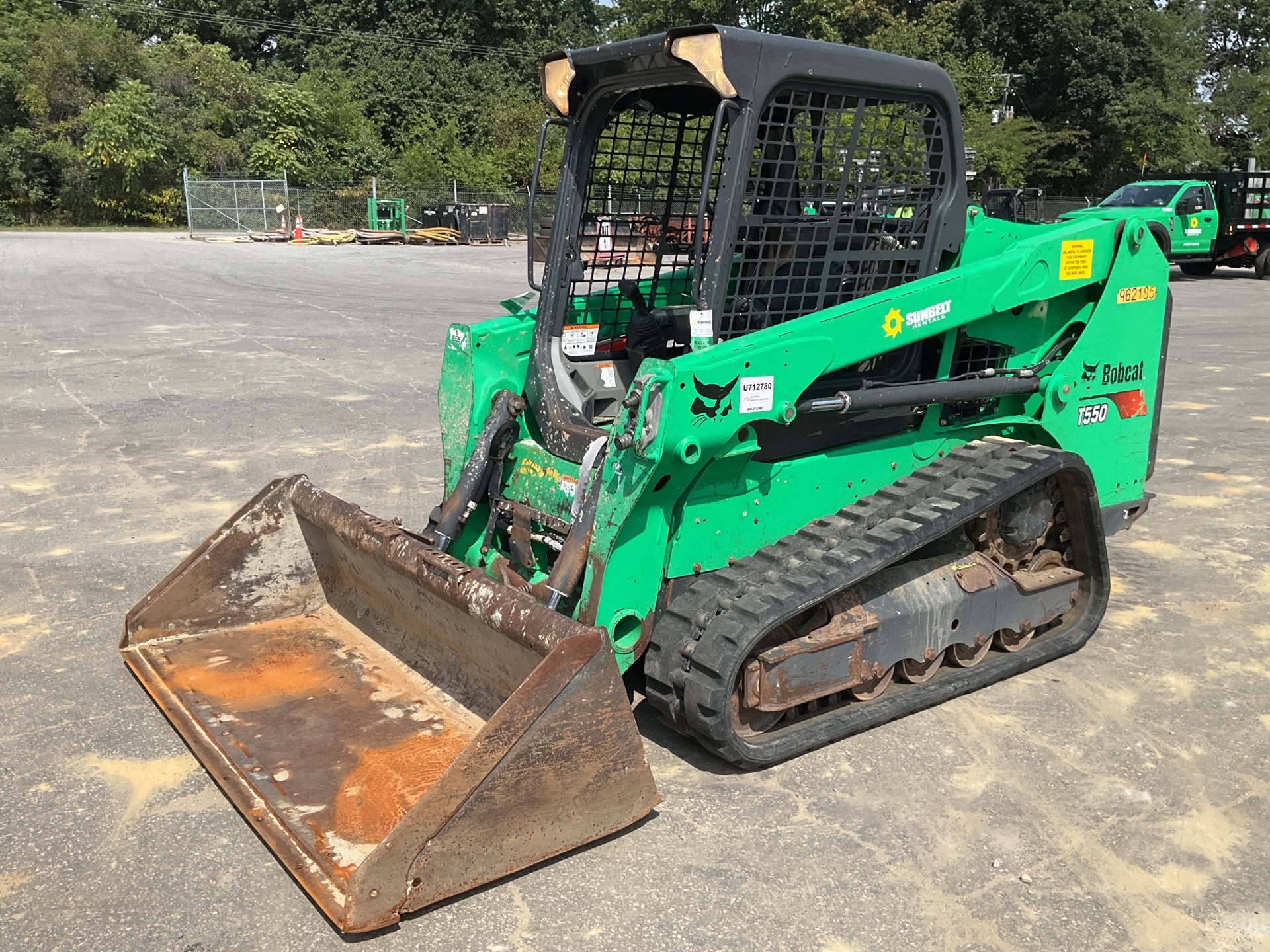 2017 Bobcat T550 Compact Track Loader