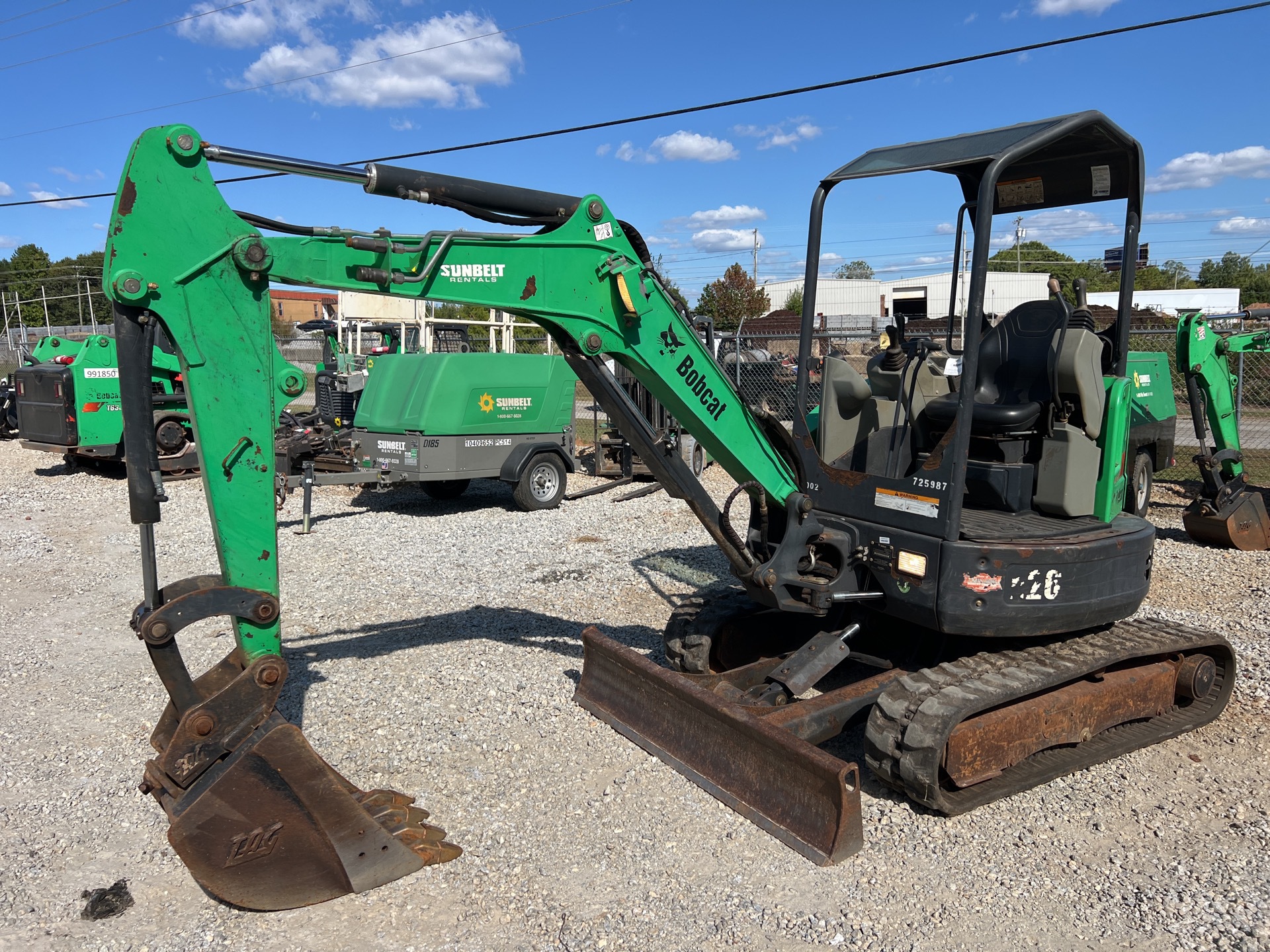 2015 Bobcat E26 Mini Excavator