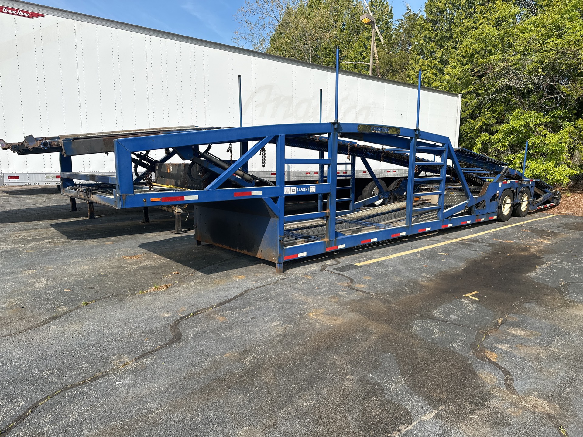 2016 Cottrell EZ-4807X T/A 6 Car Open Car Carrier Trailer