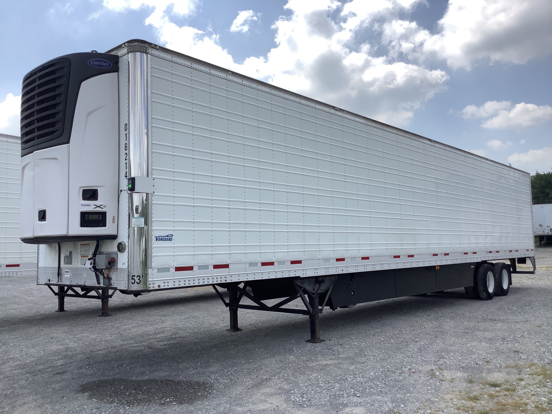 2019 CIMC 1RBR5305 53 ft x 102 in T/A Refrigerated Trailer