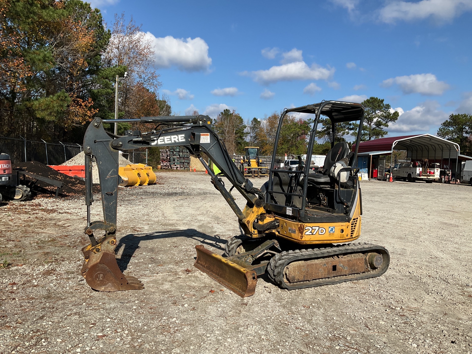 2015 John Deere 27D Mini Excavator