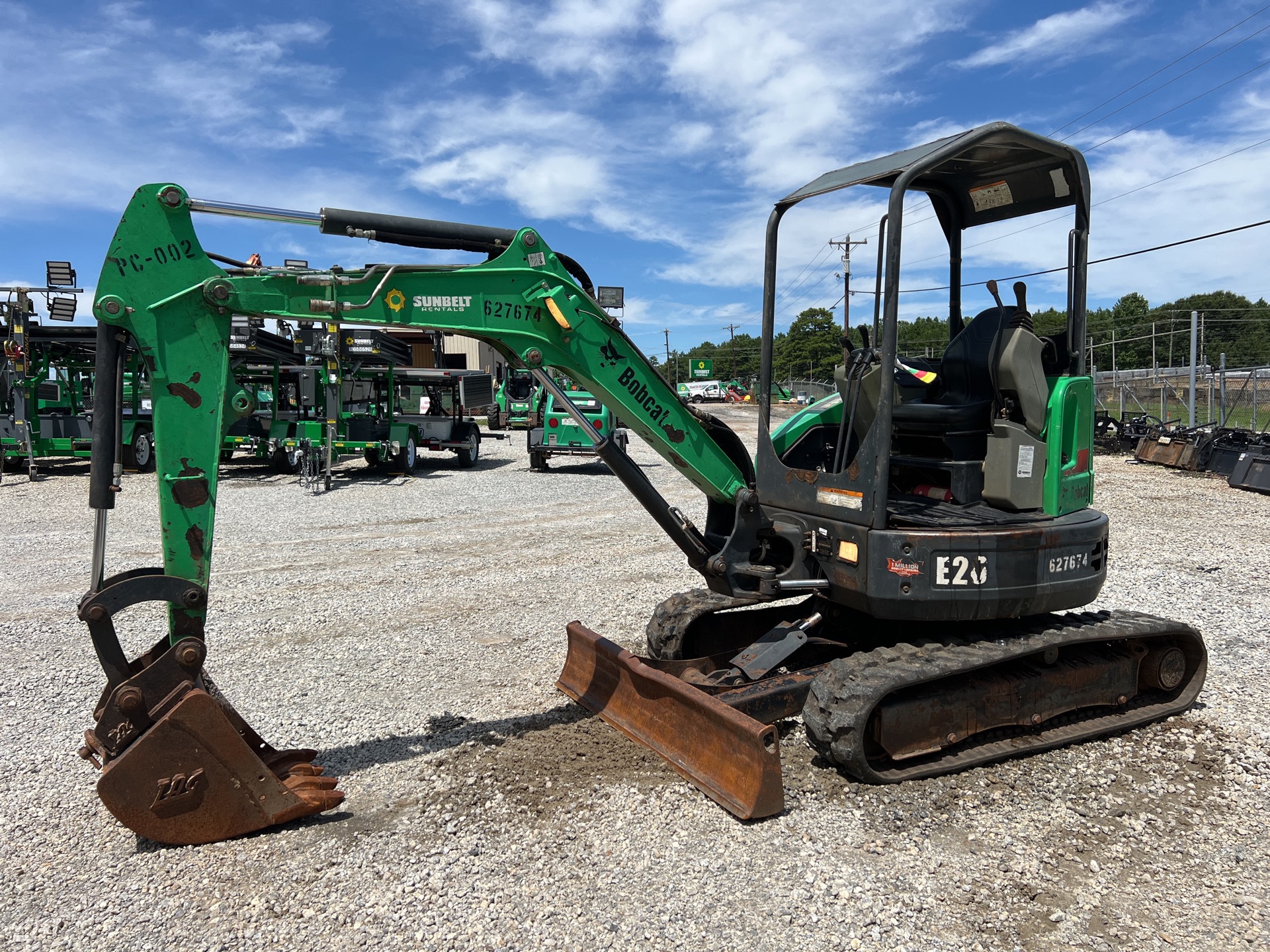 2014 Bobcat E26 Mini Excavator