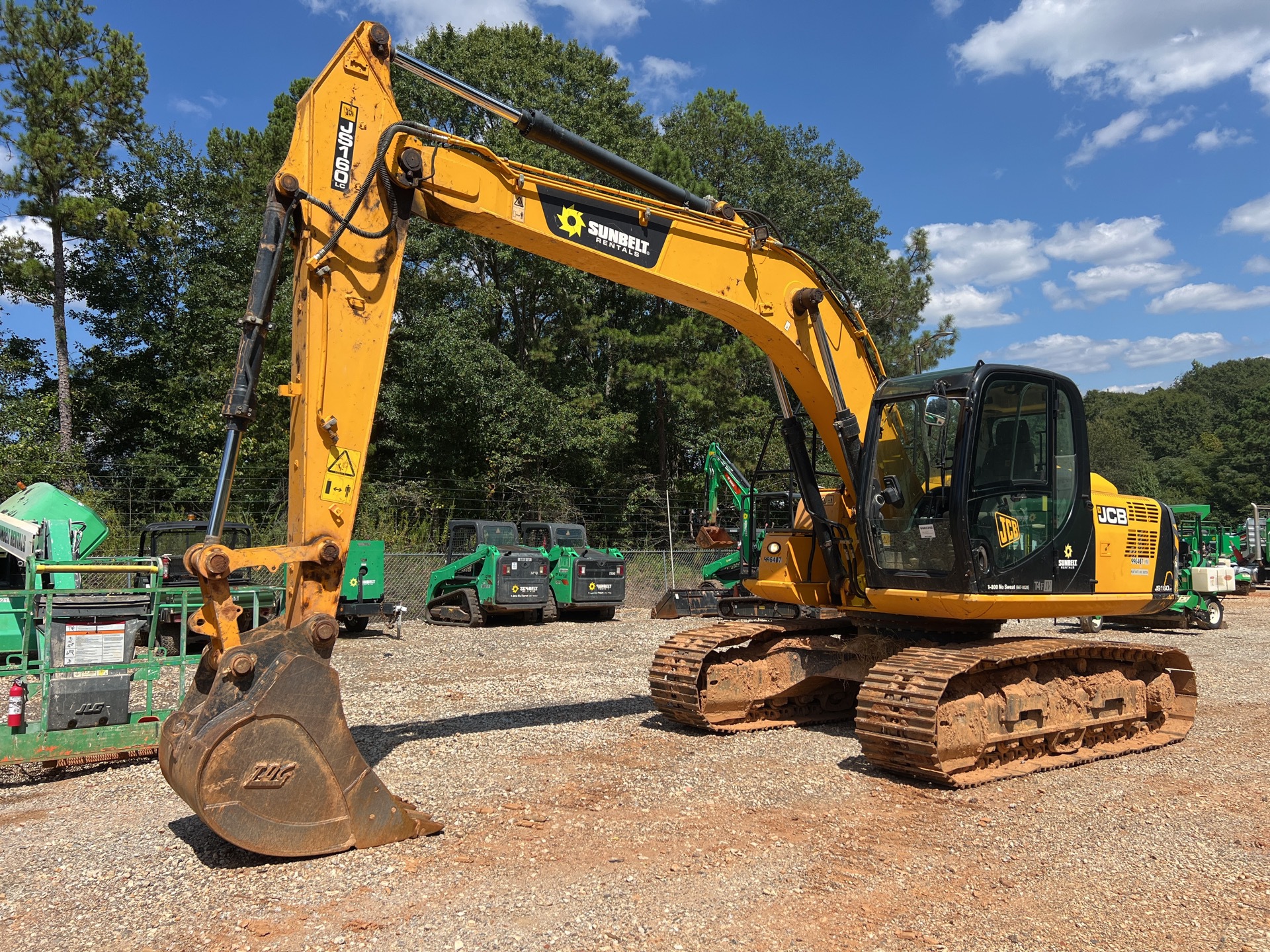 2017 JCB JS160 LC Tracked Excavator