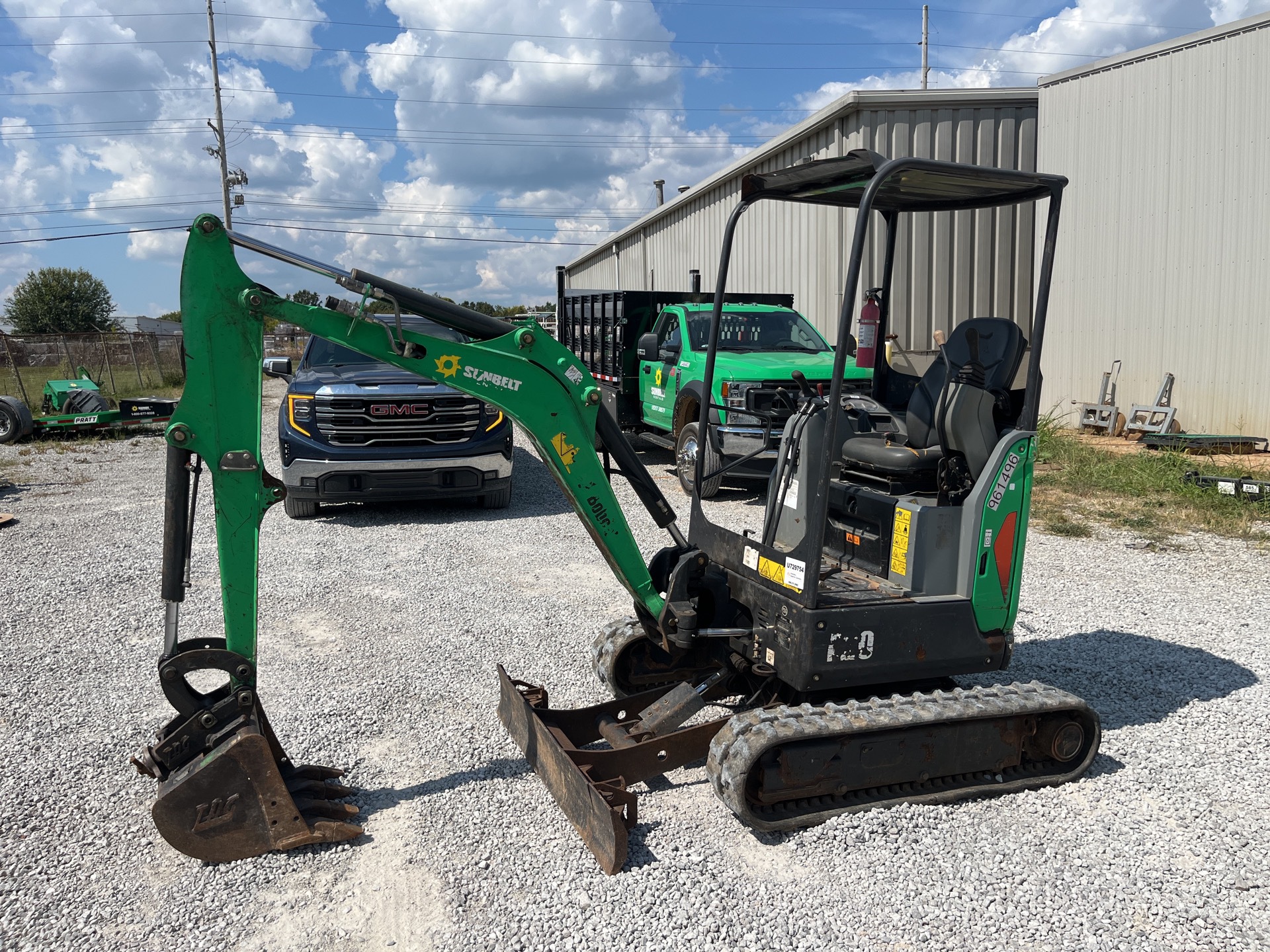 2017 Bobcat E20 Mini Excavator