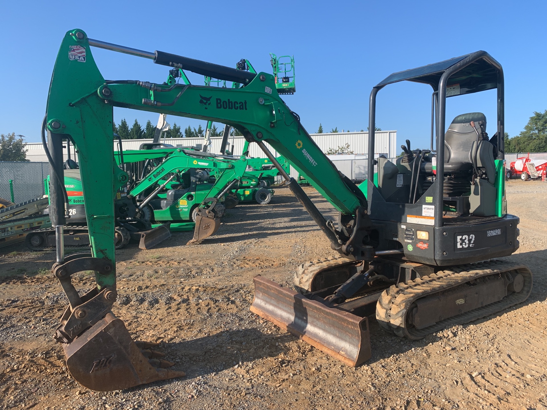 2014 Bobcat E32 Mini Excavator