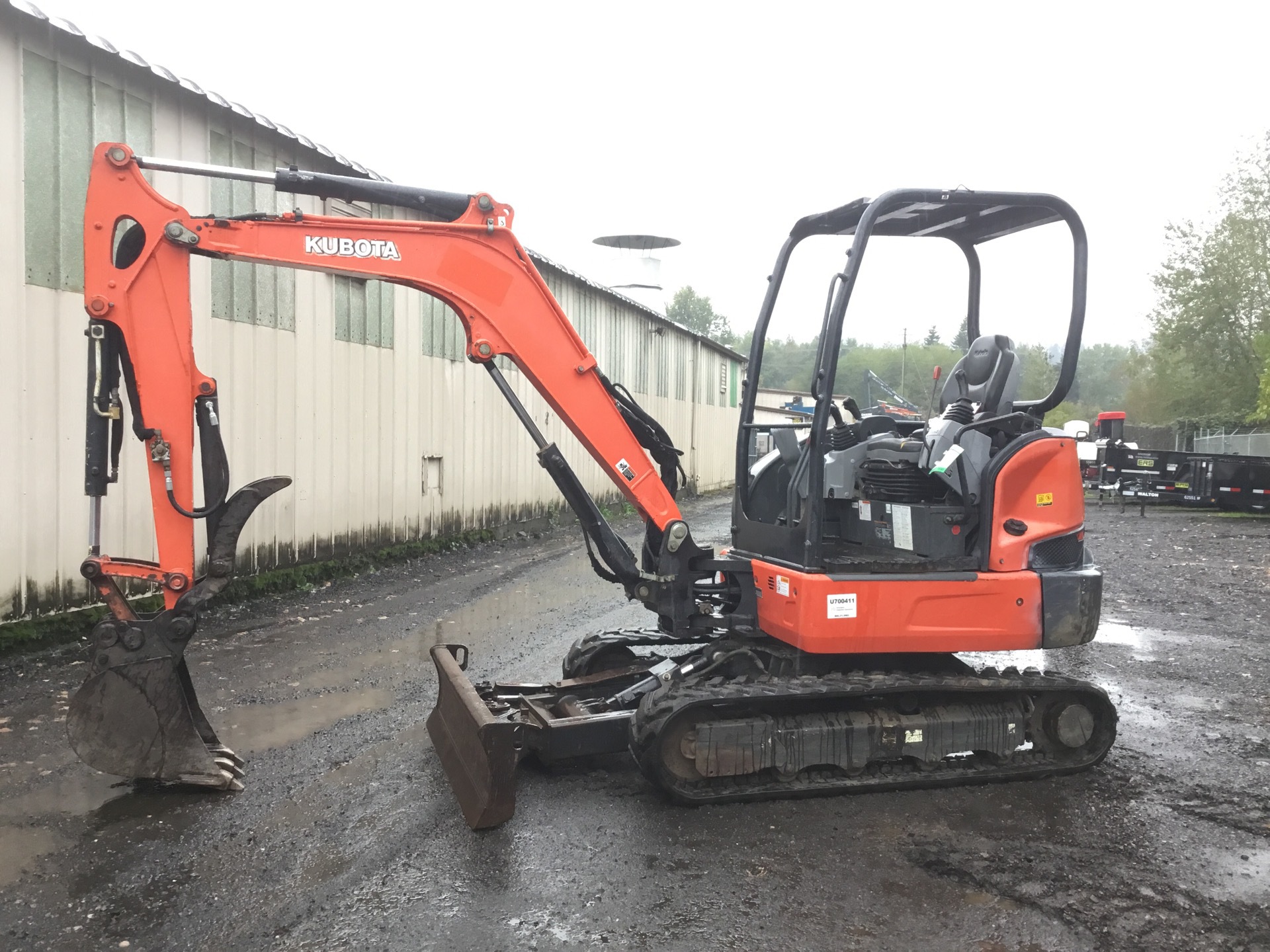 2017 Kubota KX033-4 Mini Excavator