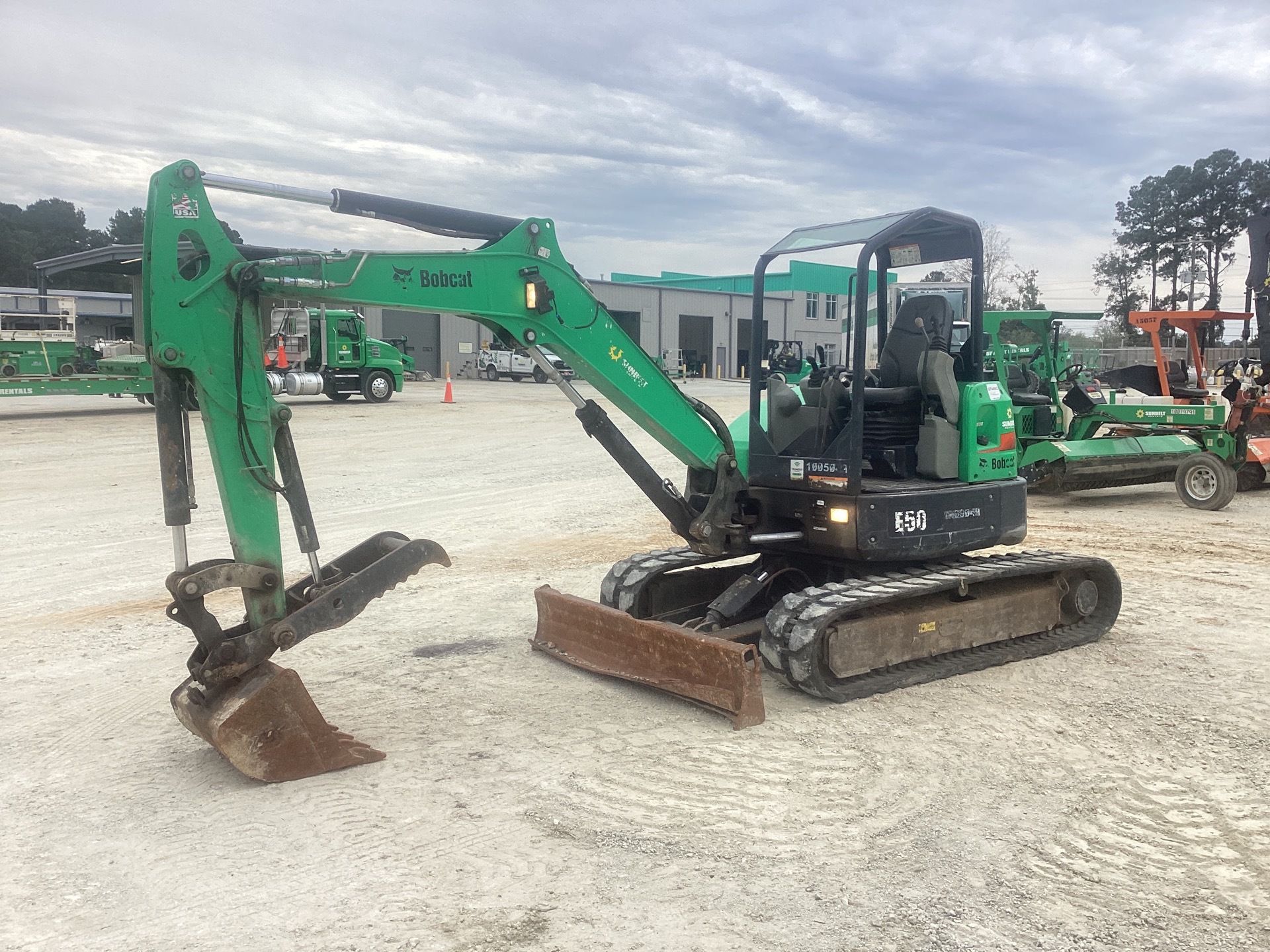 2017 Bobcat E50 Mini Excavator