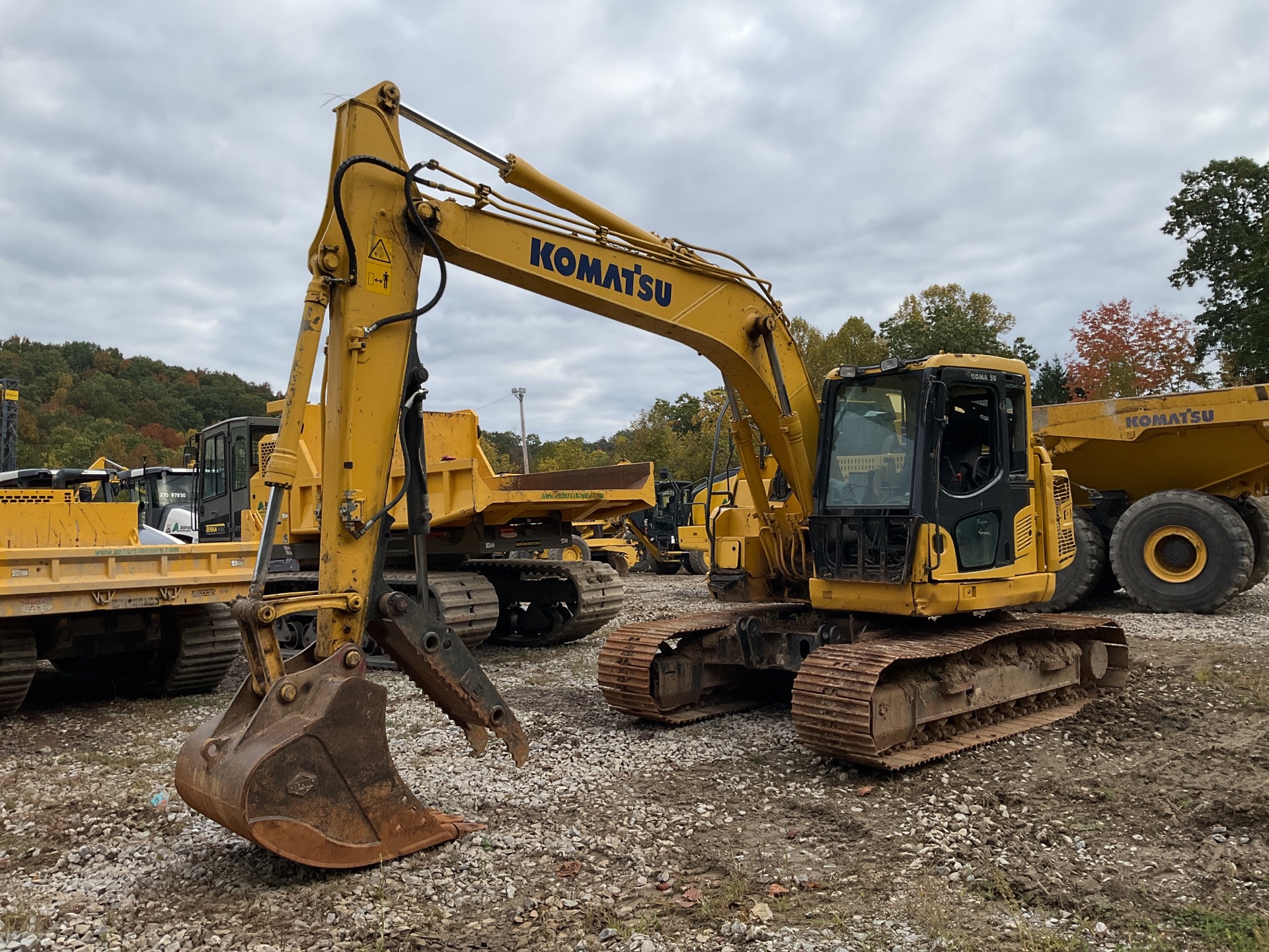 2014 Komatsu PC138USLC-10 Tracked Excavator