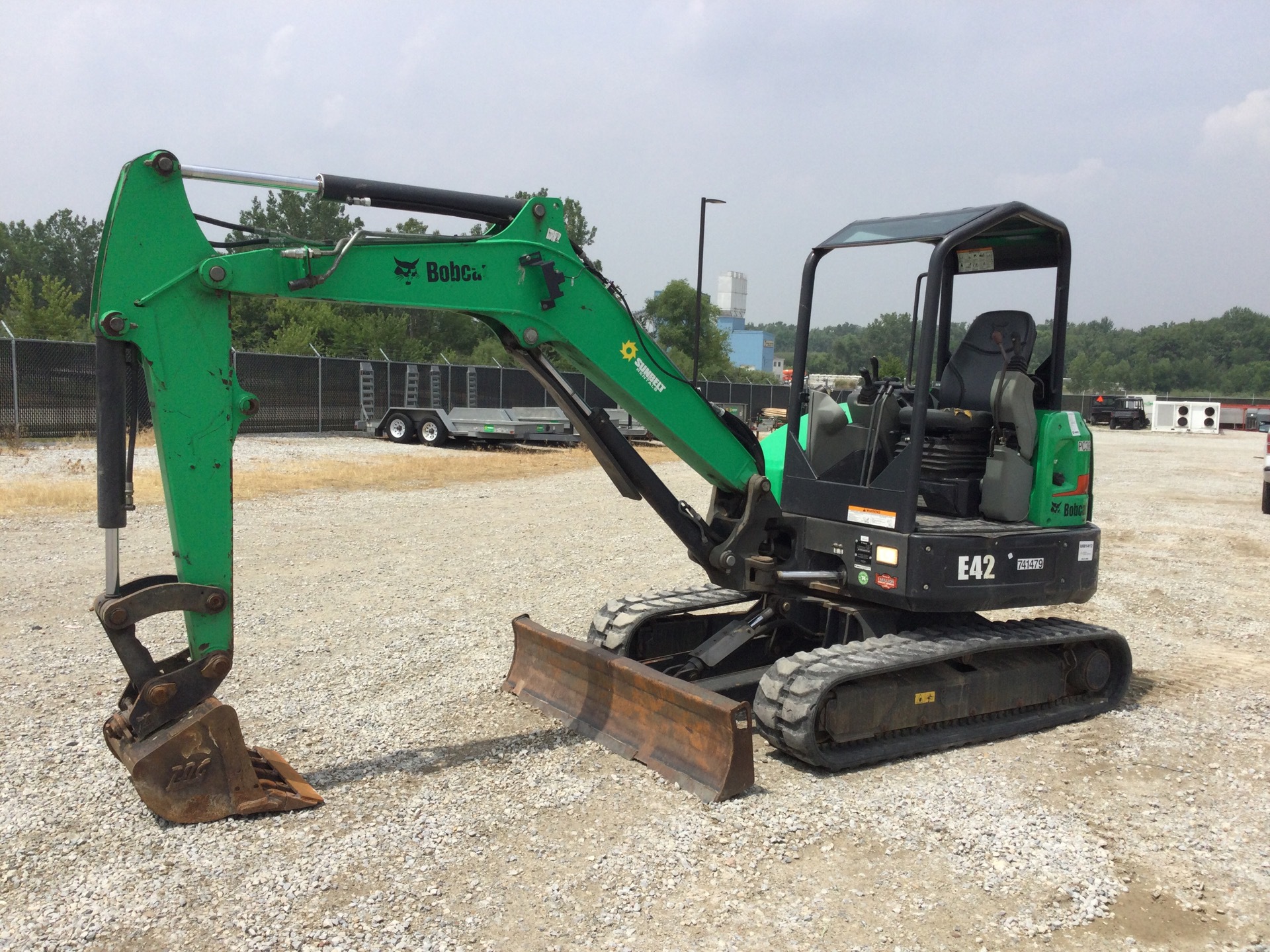 2015 Bobcat E42 Mini Excavator